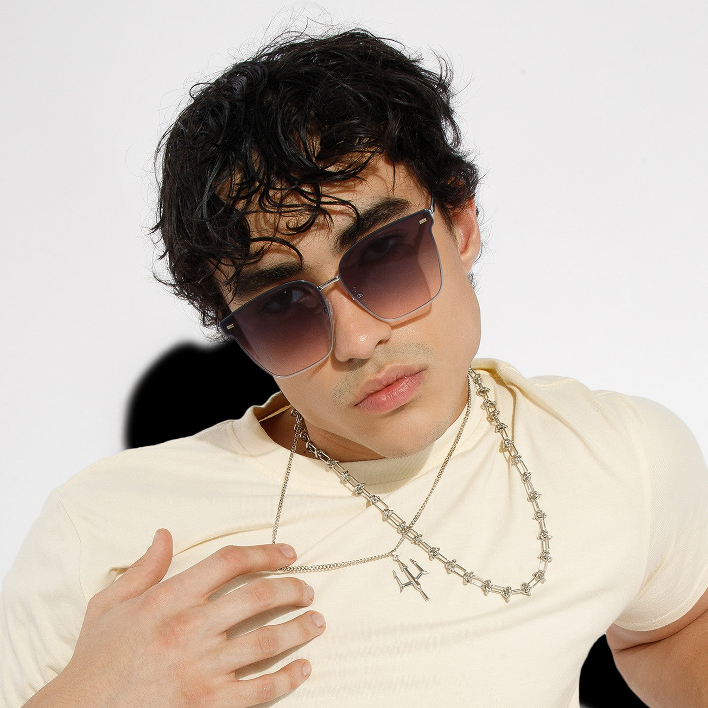 Salty Glintzy Trendy Sunglasses