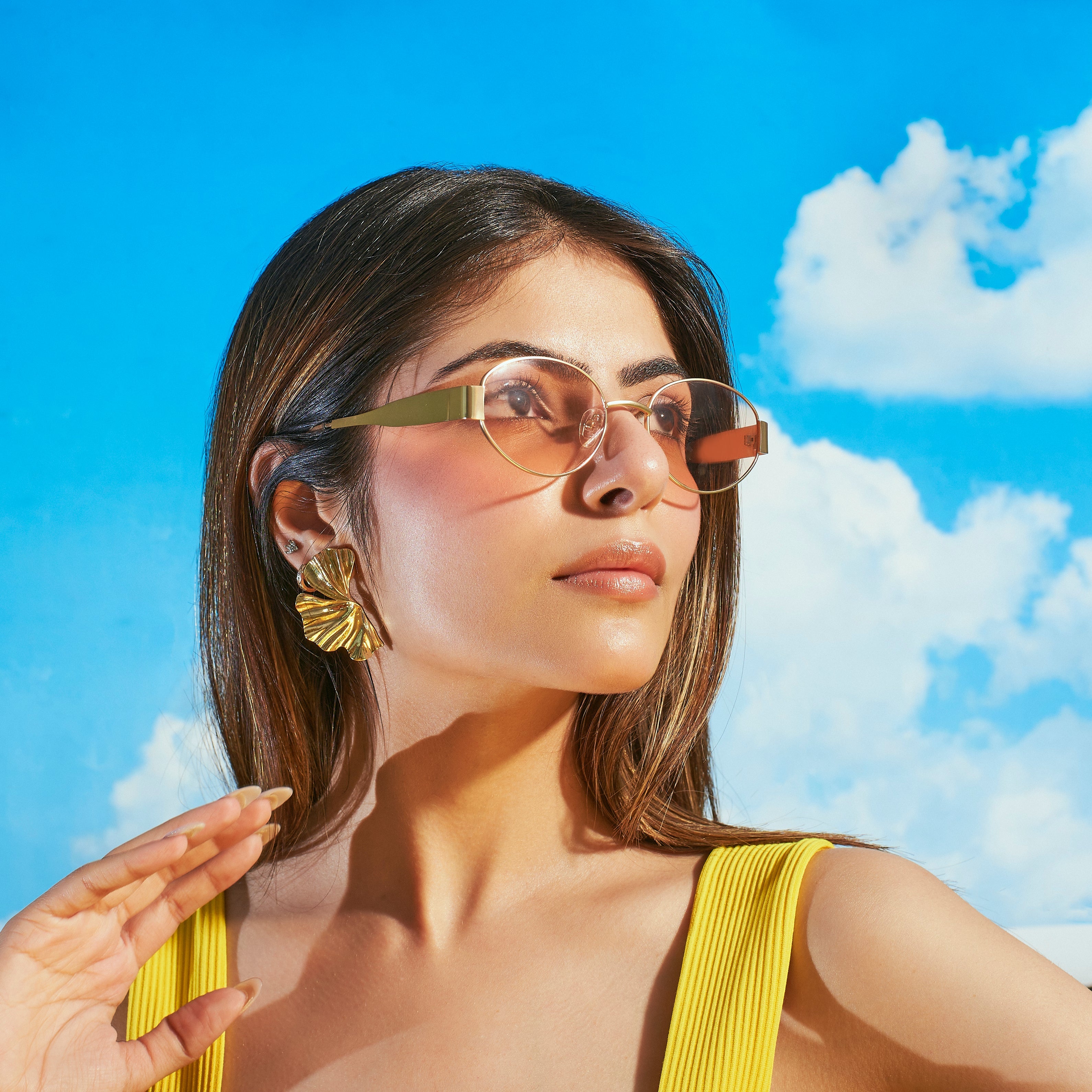 Salty Glow Drip Sunglasses