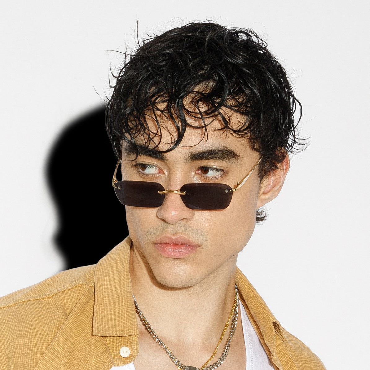 Salty Onyx Drift Rectangle UV400 Protective Men's Sunglasses