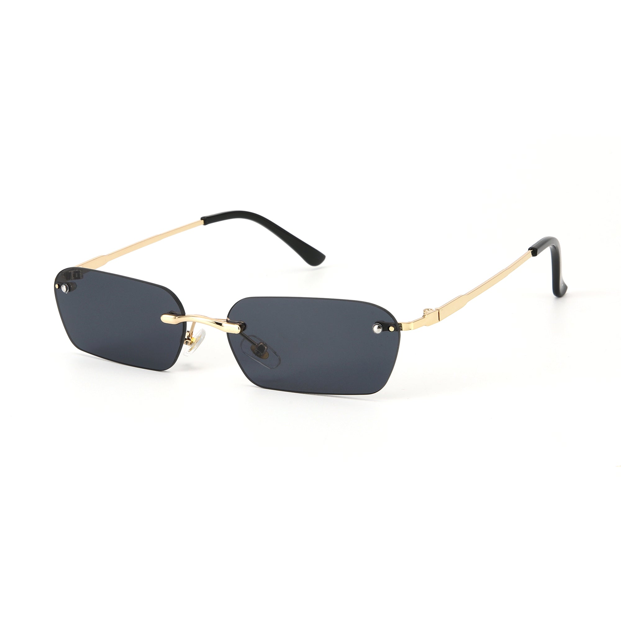 Salty Onyx Drift Rectangle UV400 Protective Sunglasses