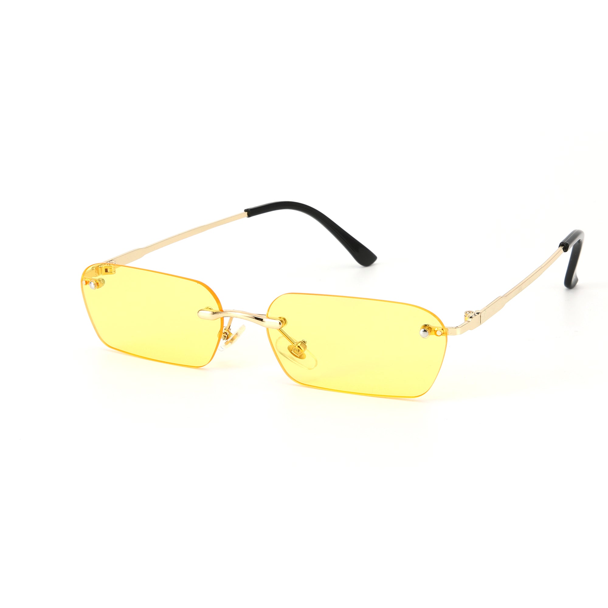 Salty Kartik Aaryan Micro Sunglasses-Yellow