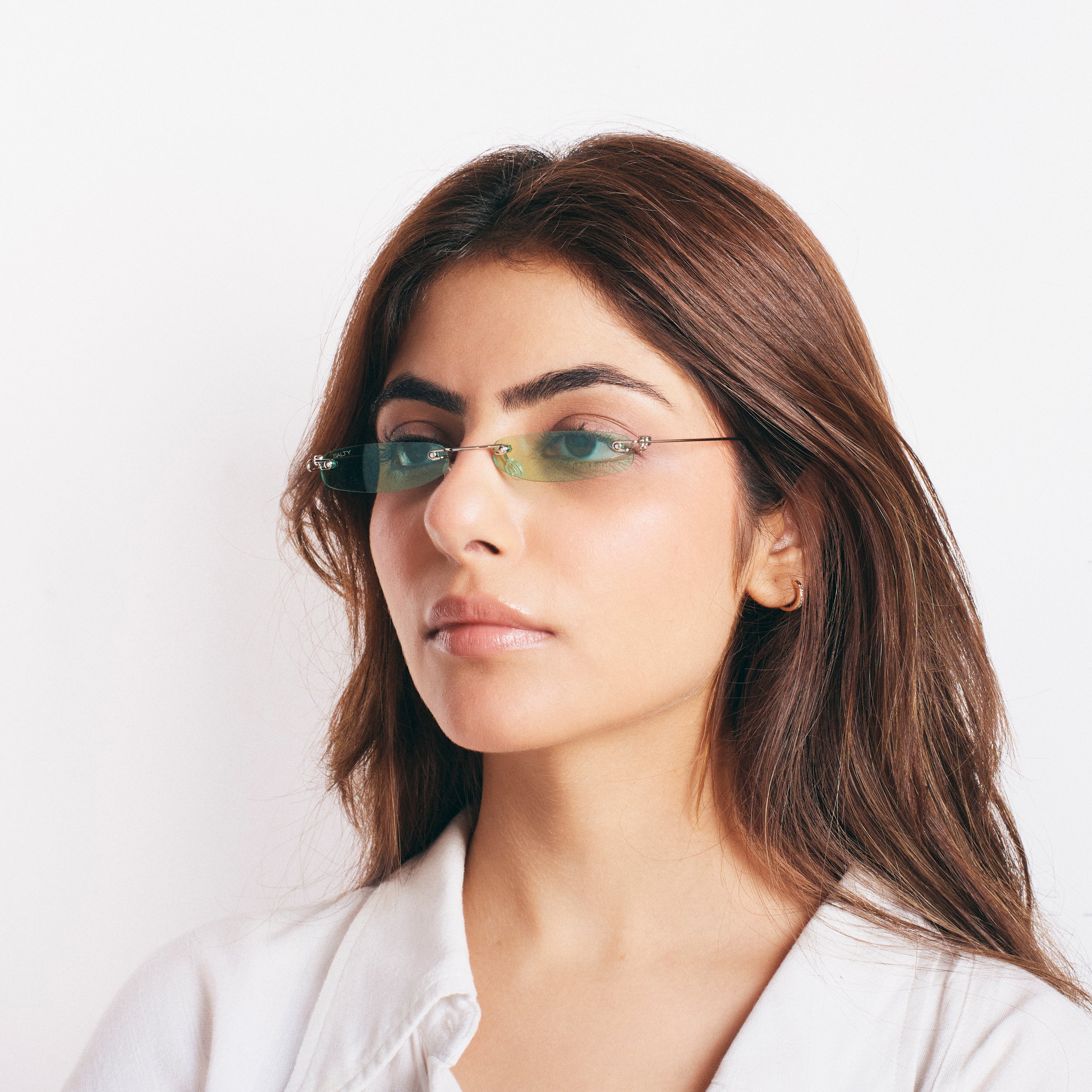 Salty Kartik Aaryan Micro Sunglasses-Green