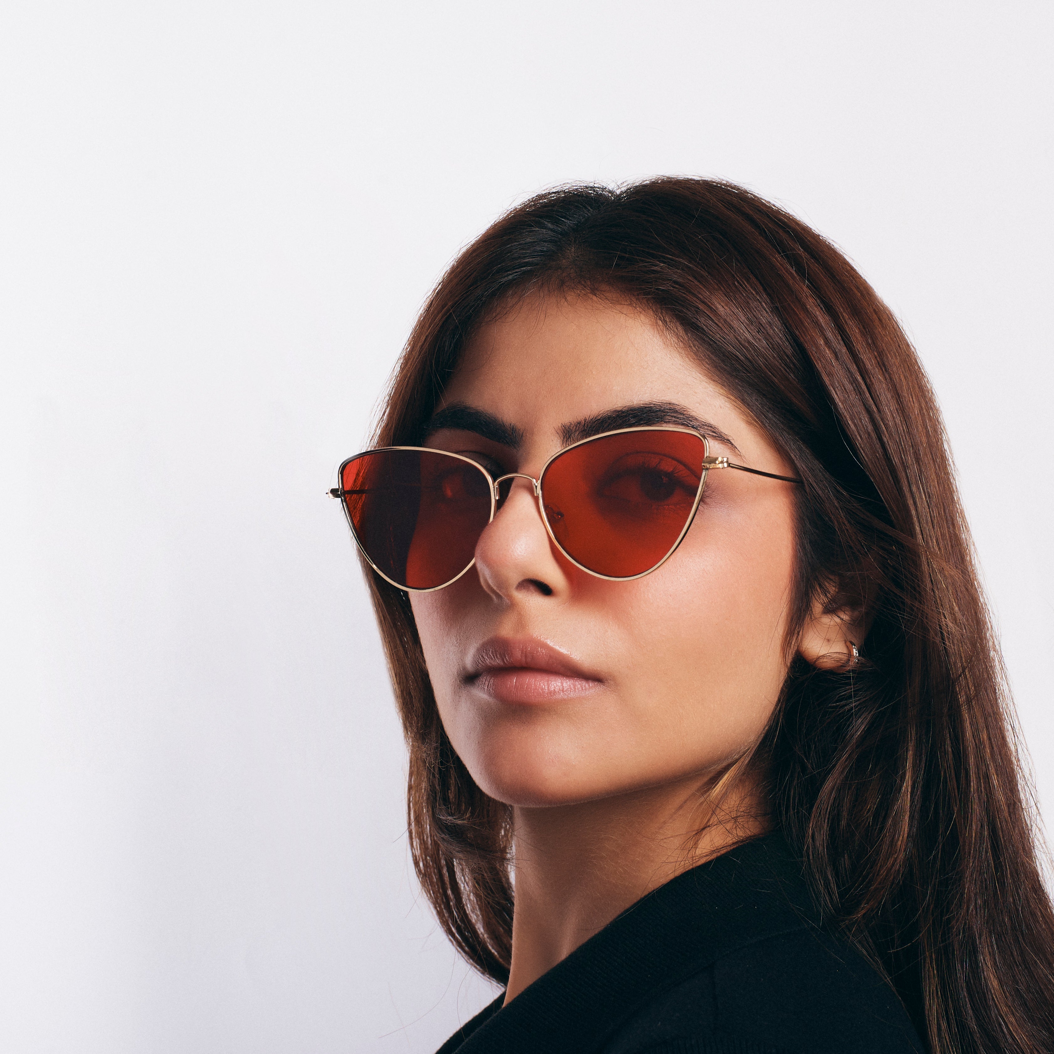 Salty Cherry Blaze Cat-Eye Sunglasses for Women