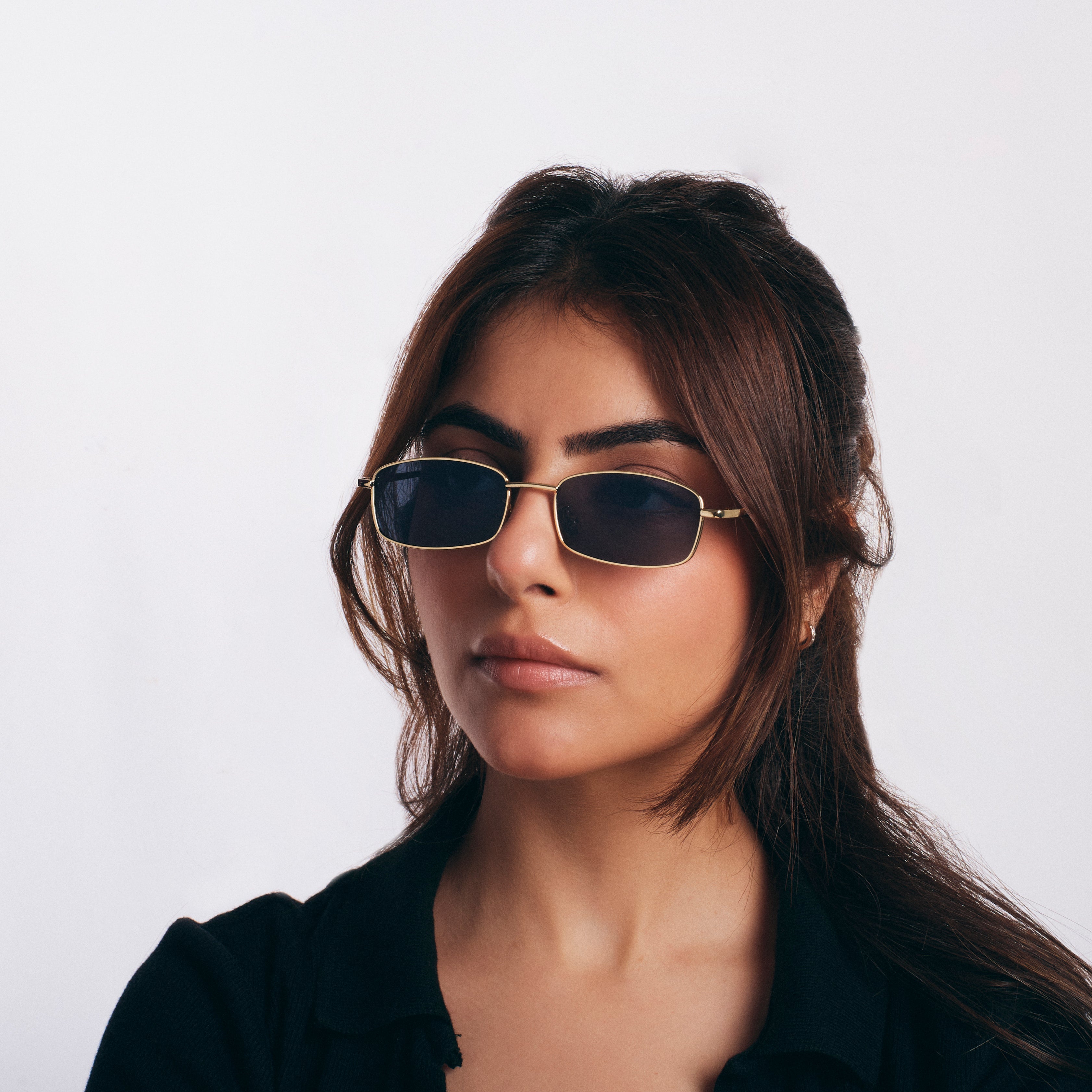Salty Kabir Singh Inspired Gold & Black Sunglasses