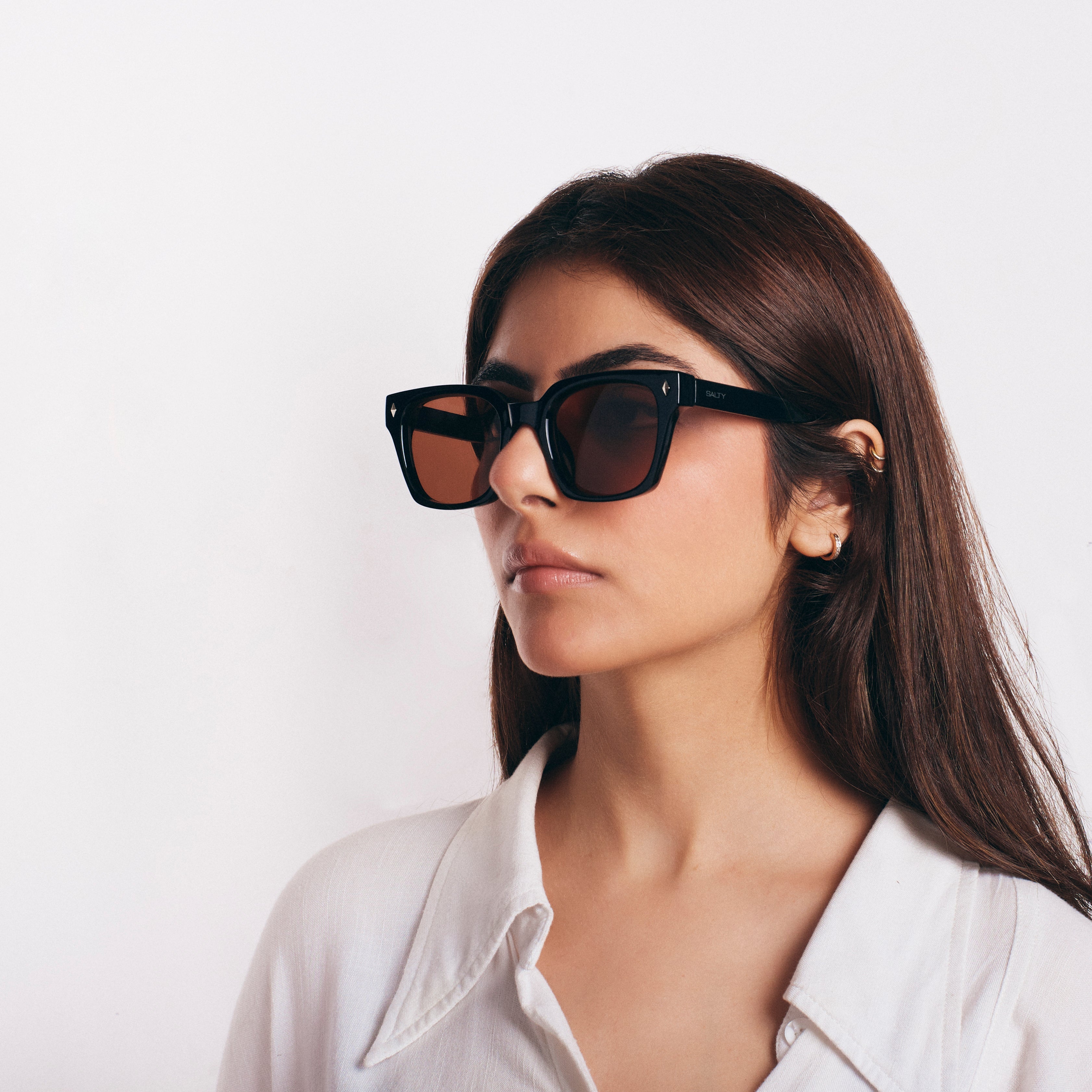 Salty Mocha Curve Luxury Sunglasses