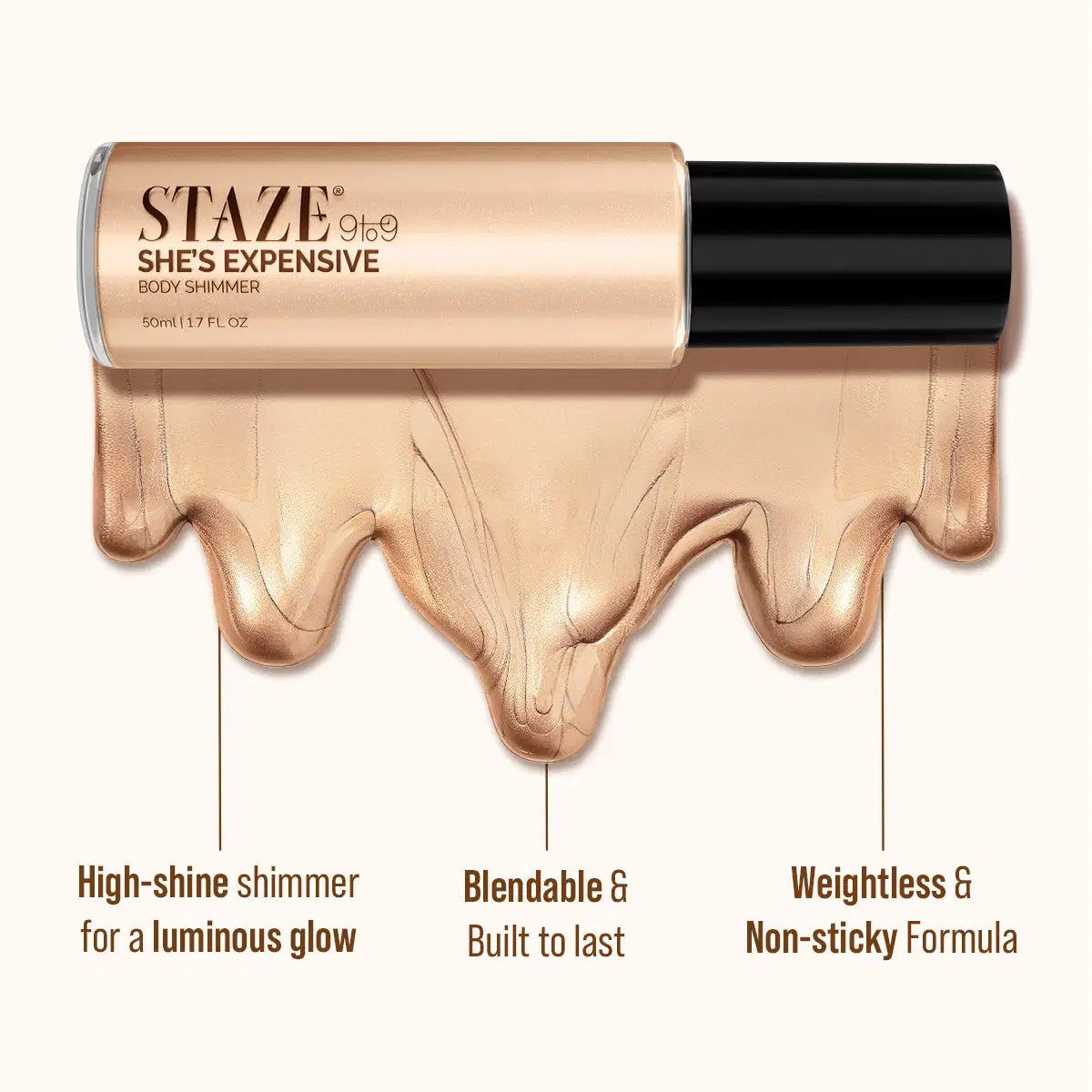 Staze SHE’s EXPENSIVE BODY SHIMMER