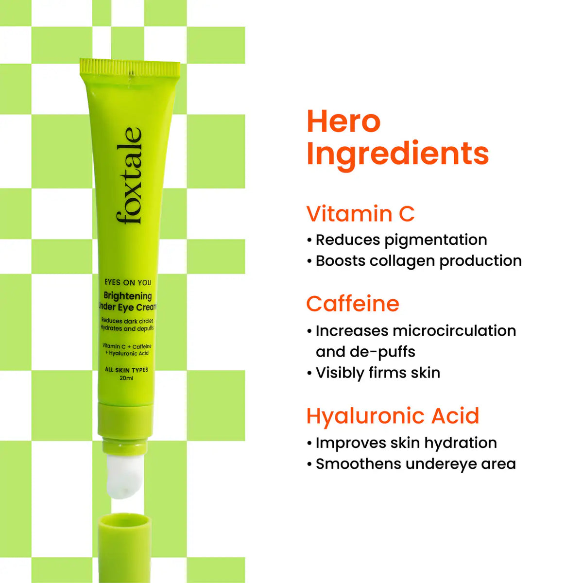 Foxtale Brightening Under Eye Cream
