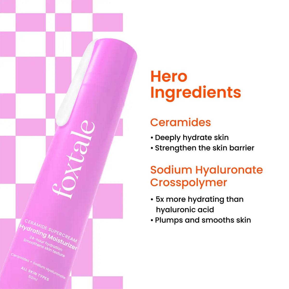 Foxtale Hydrating Moisturizer with Ceramide