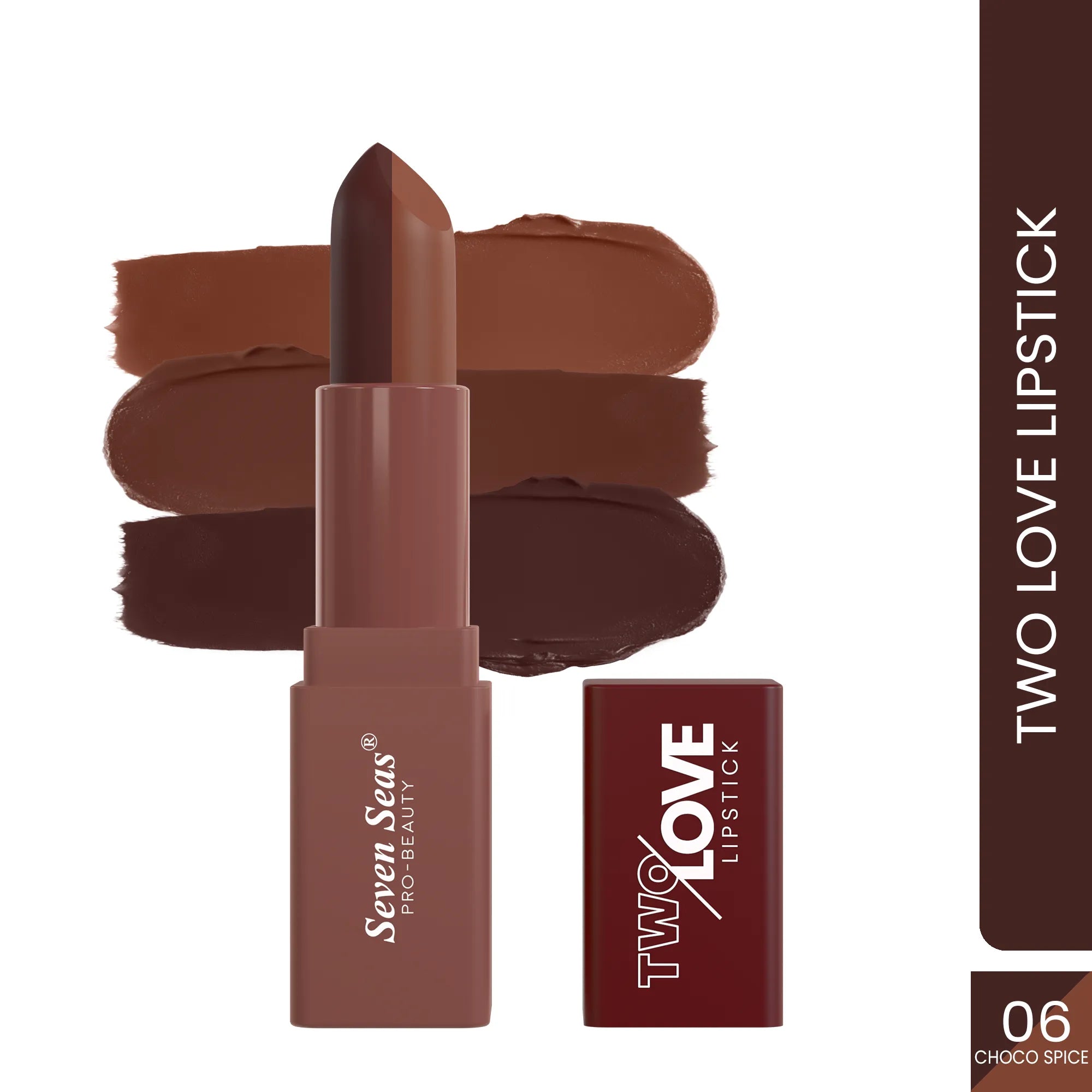 Seven Seas 06 Choco Spice - Two Love Lipstick