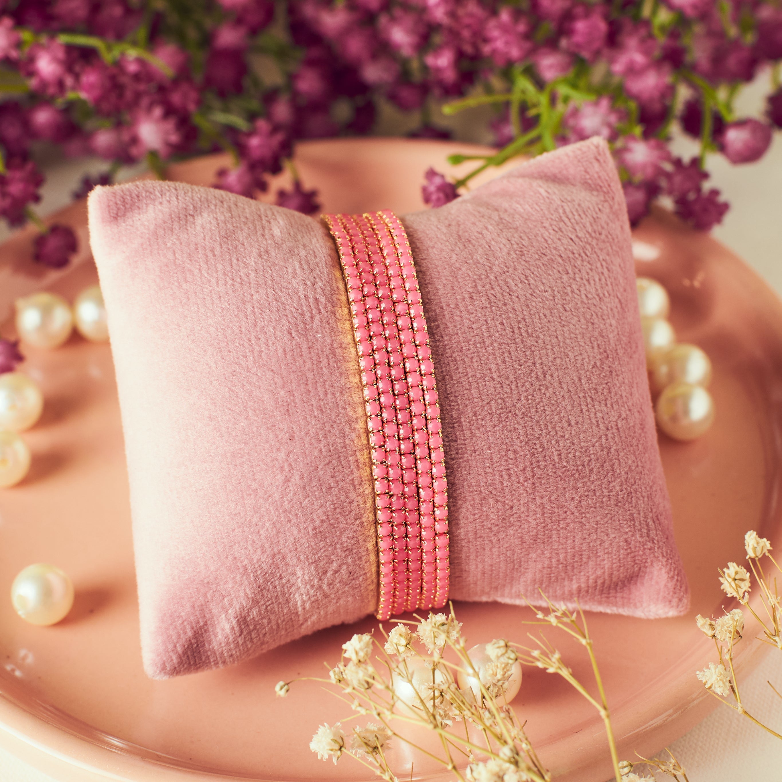 Salty Magnolia Stretchable Bands (Set of 5)