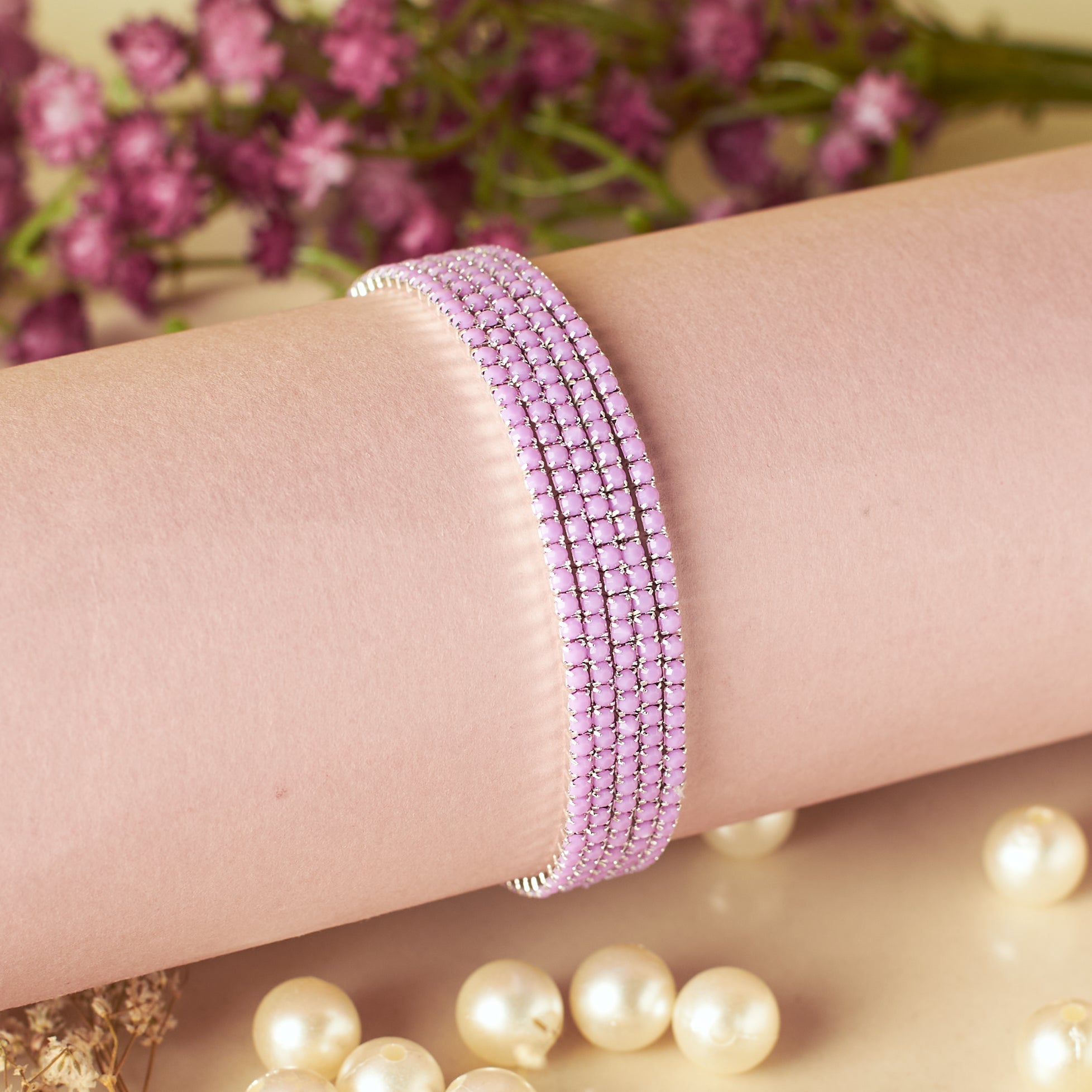 Salty Orchid Stretchable Bands (Set of 5)