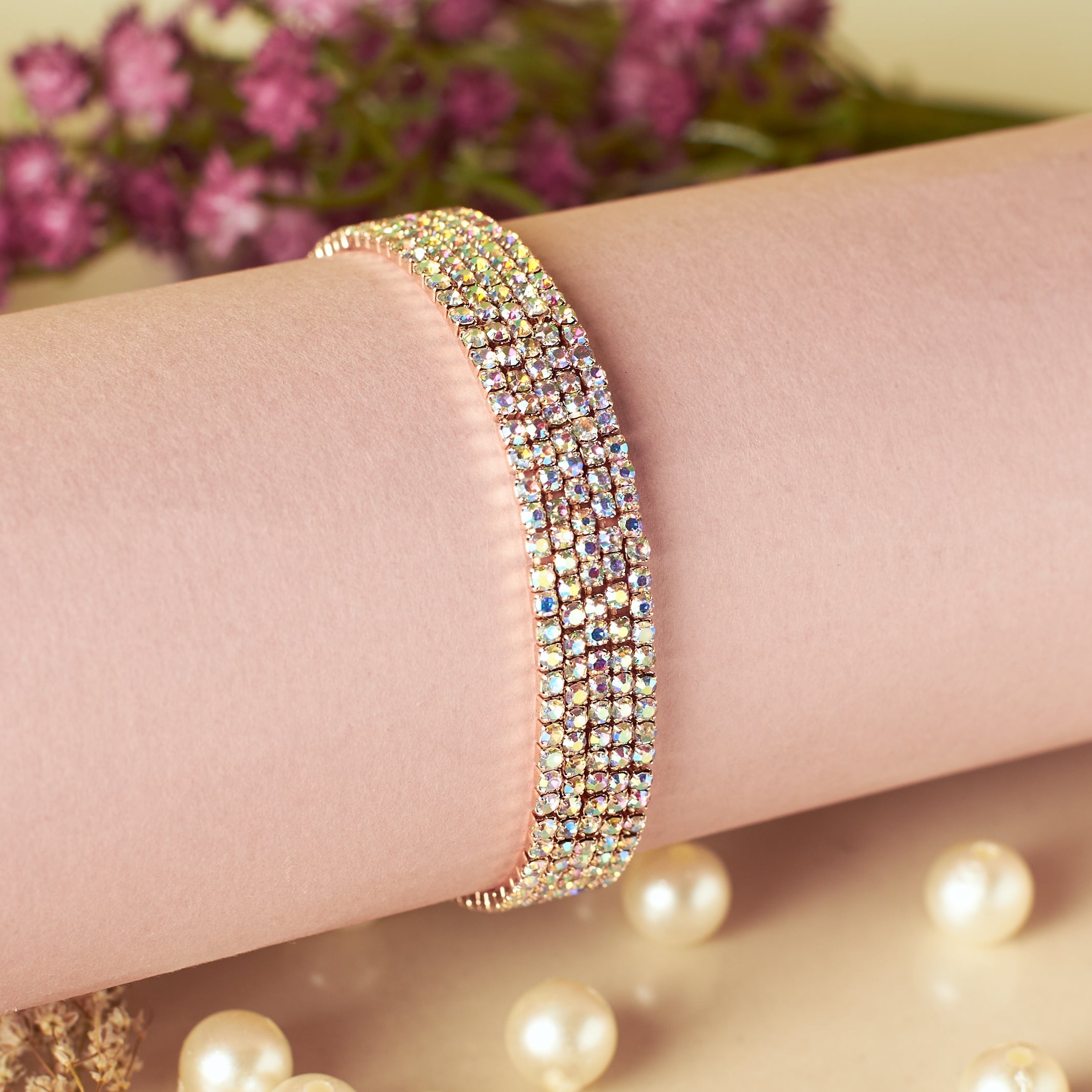 Salty Vivid Vibrance Stretchable Bands (Set of 5)