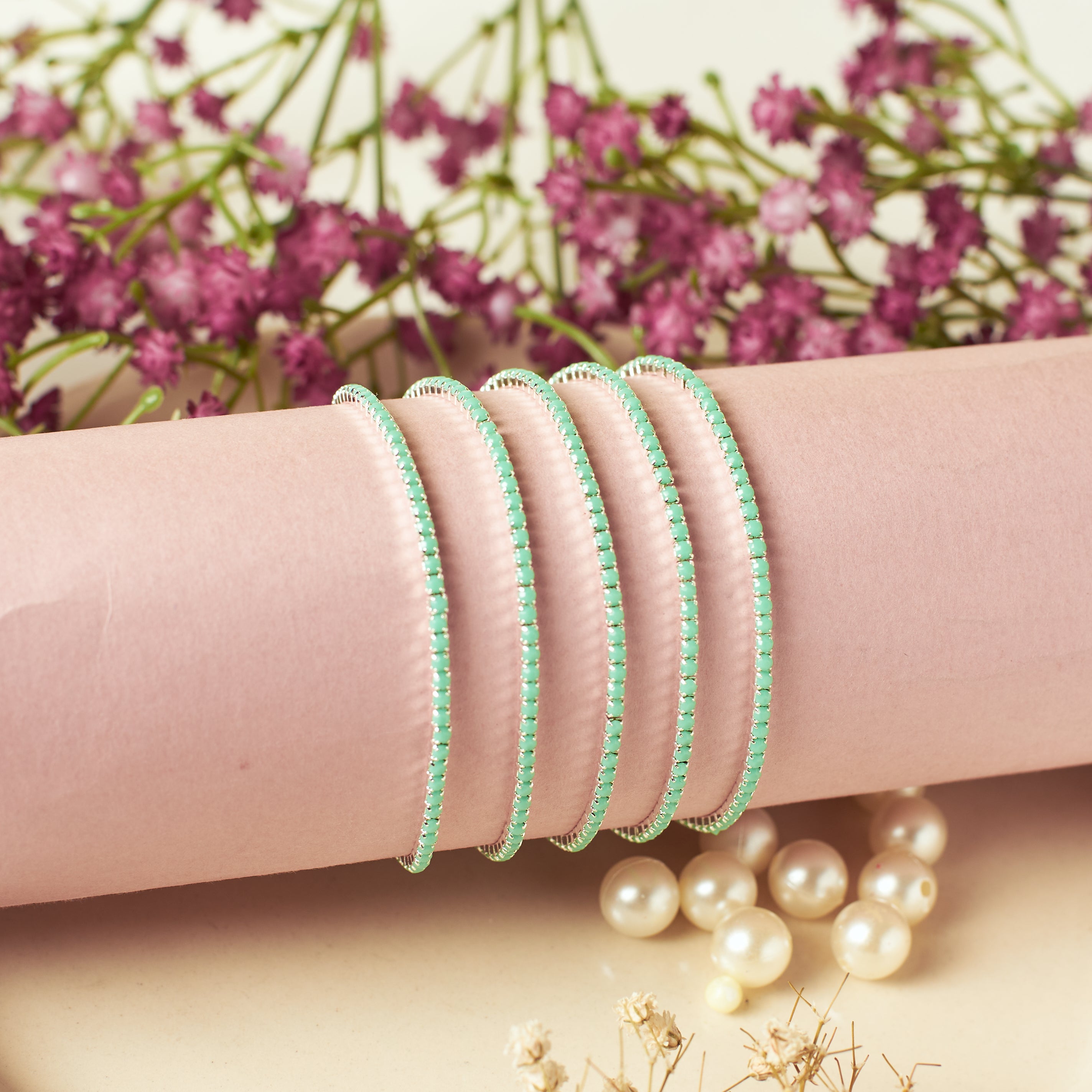 Salty Nova Glow Stretchable Bands (Set of 5)