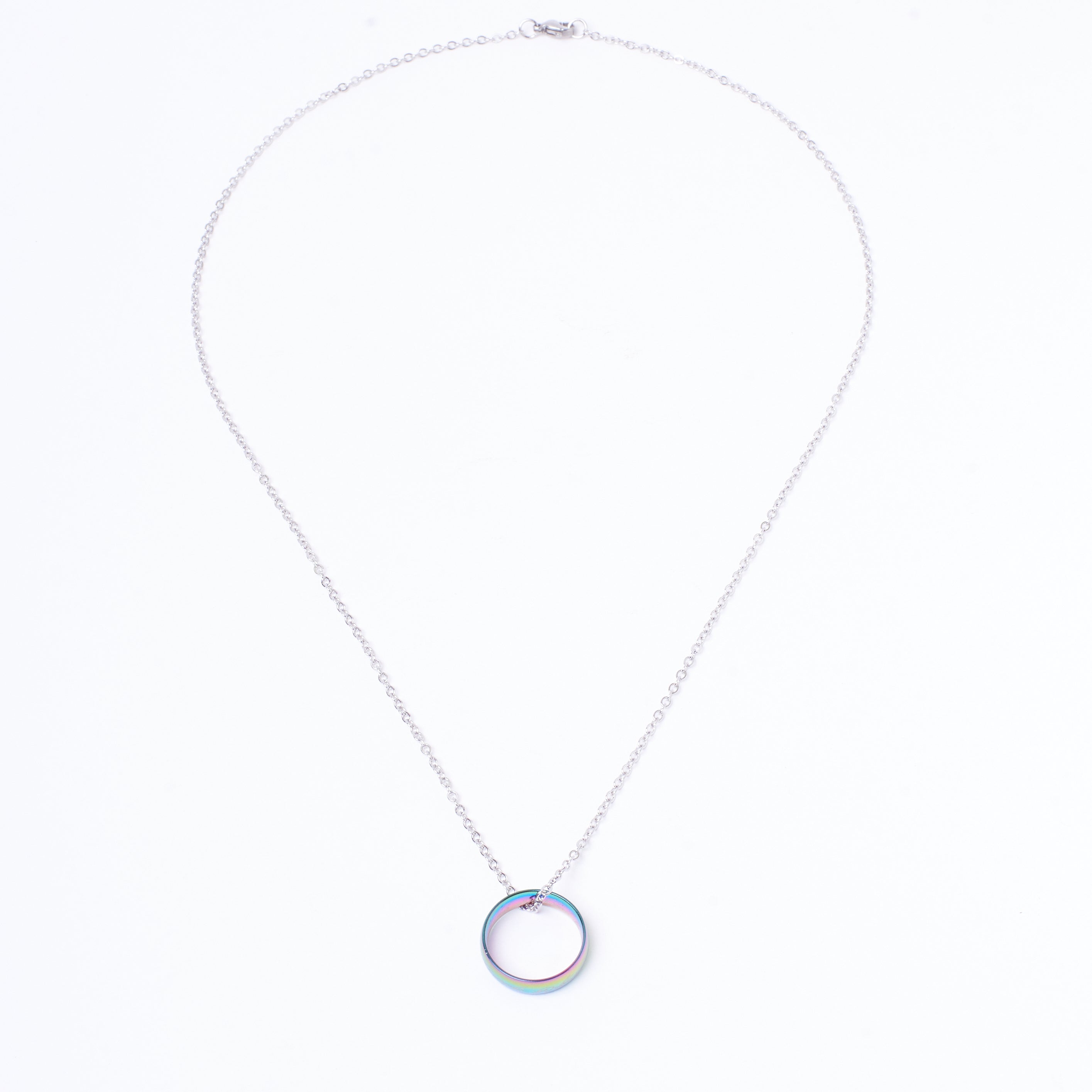 Salty Promise Ring Chain - Holographic