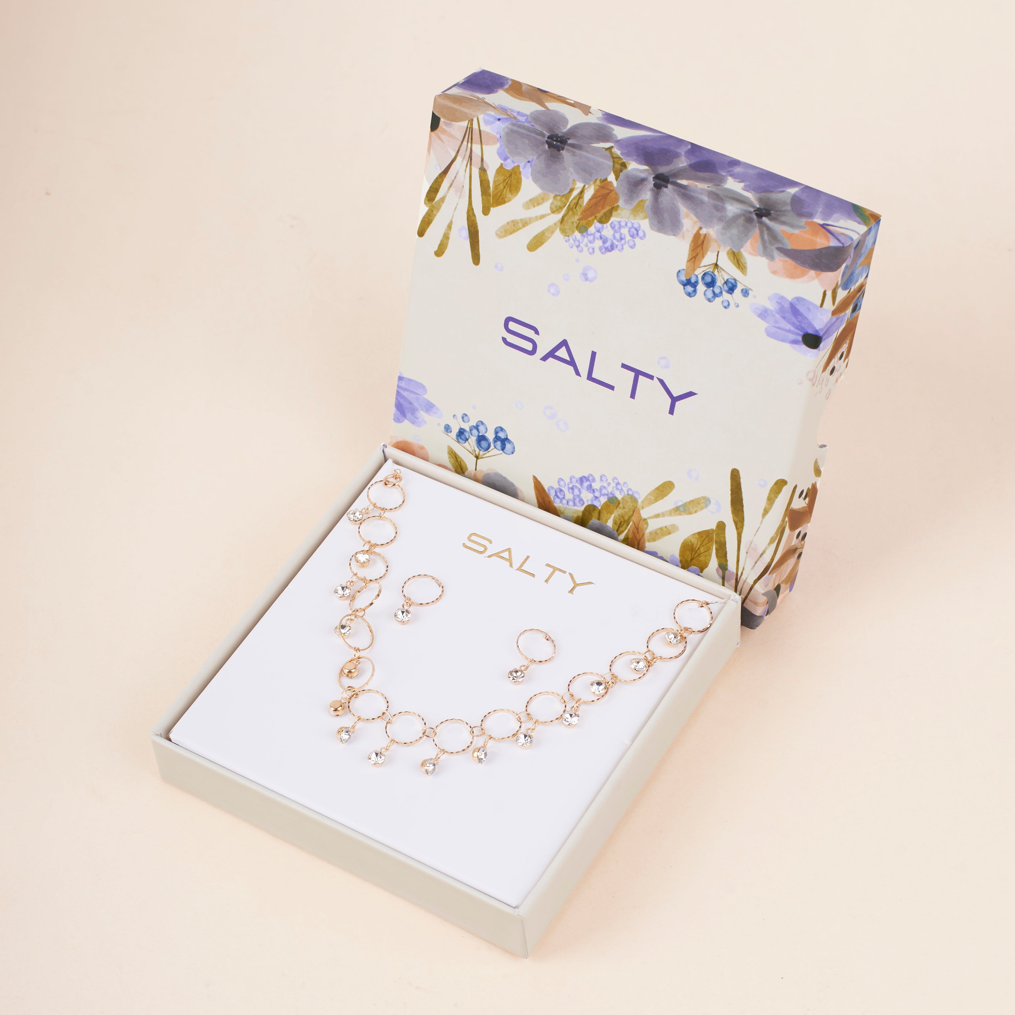 Salty Tassel Treasures Necklace And Earrings Set