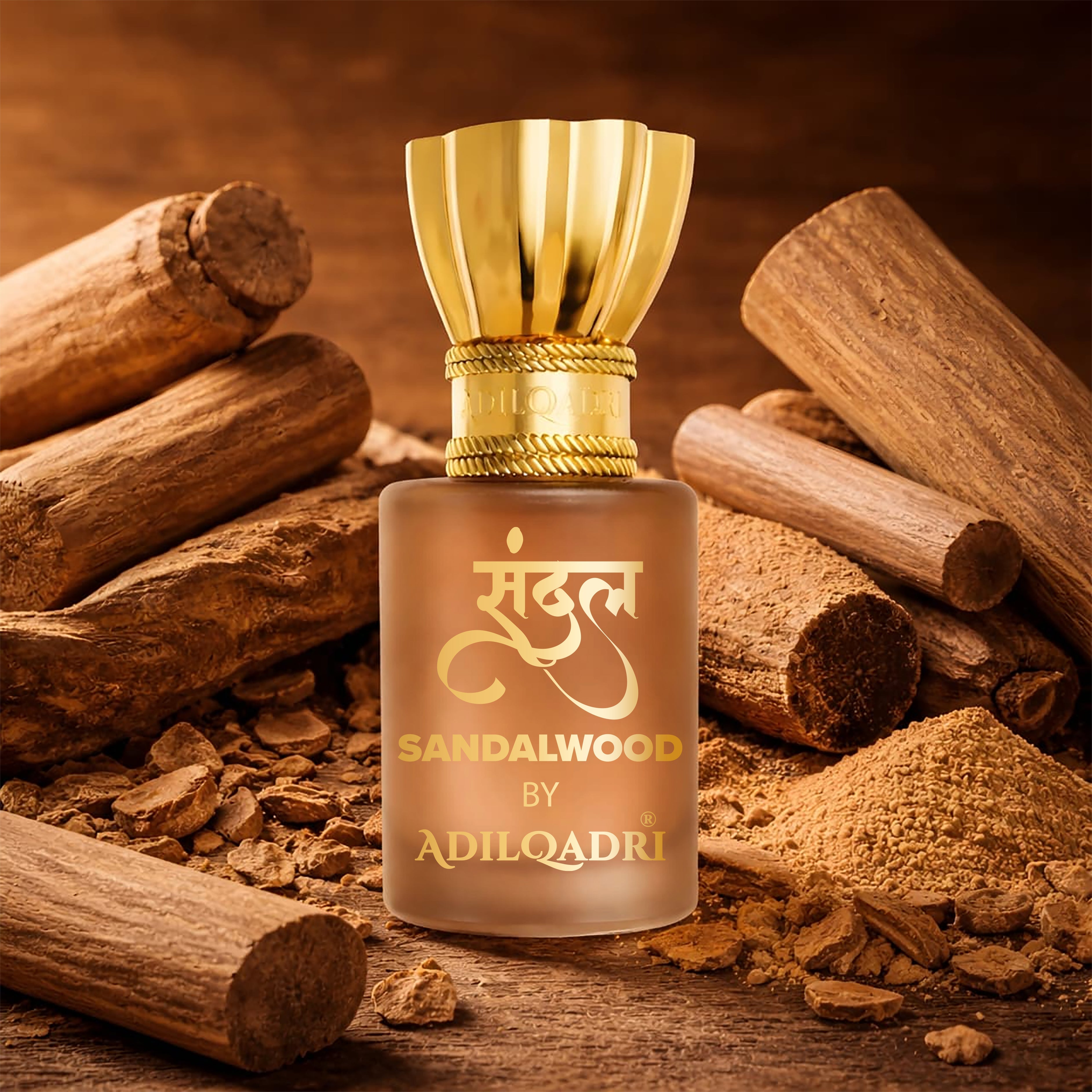 AdilQadri Sandal (Chandan) Luxury Attar Perfume 5.5 ML