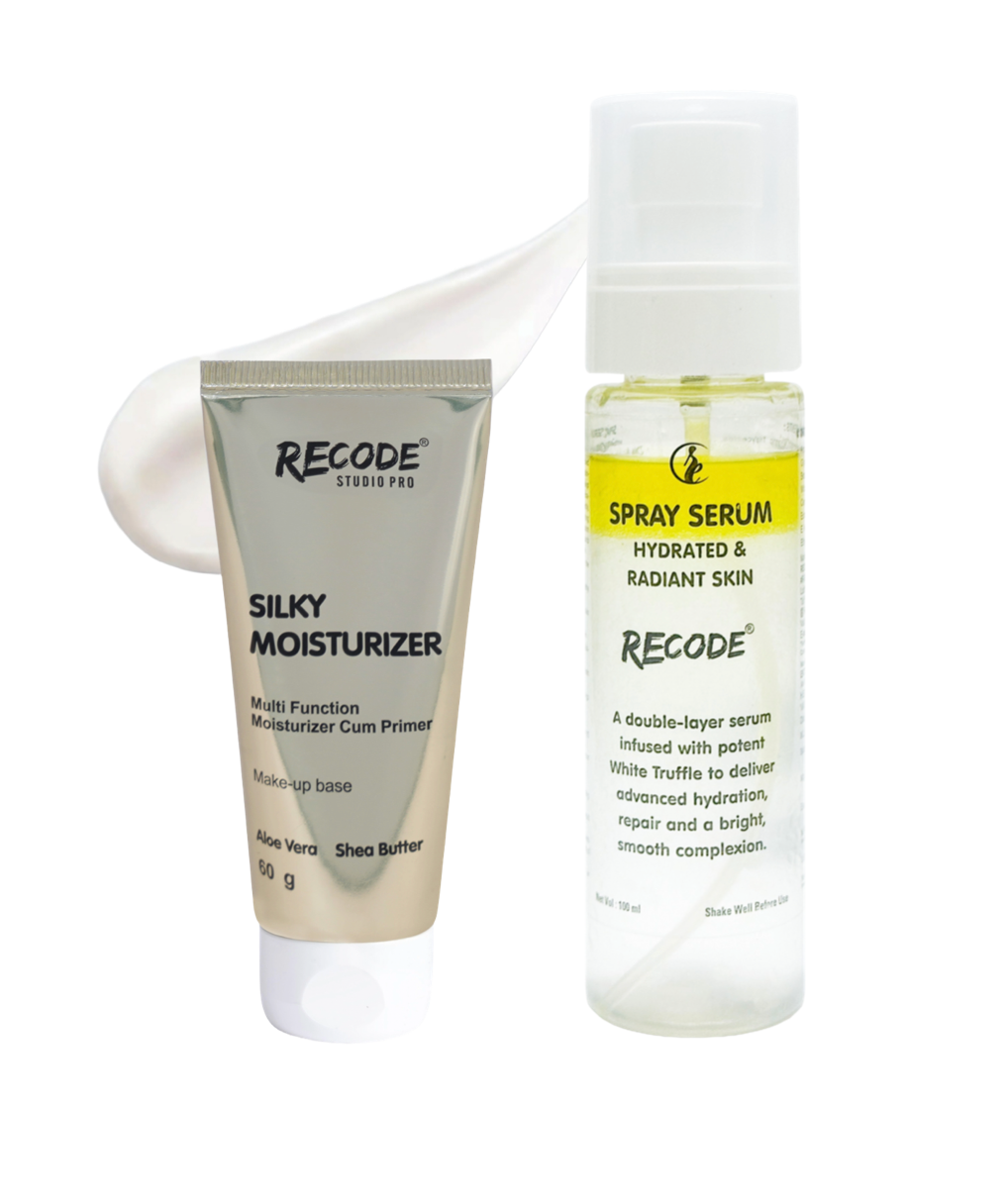 Recode Spray Serum & Silky Moisturizer Combo (100 Ml + 60 G)