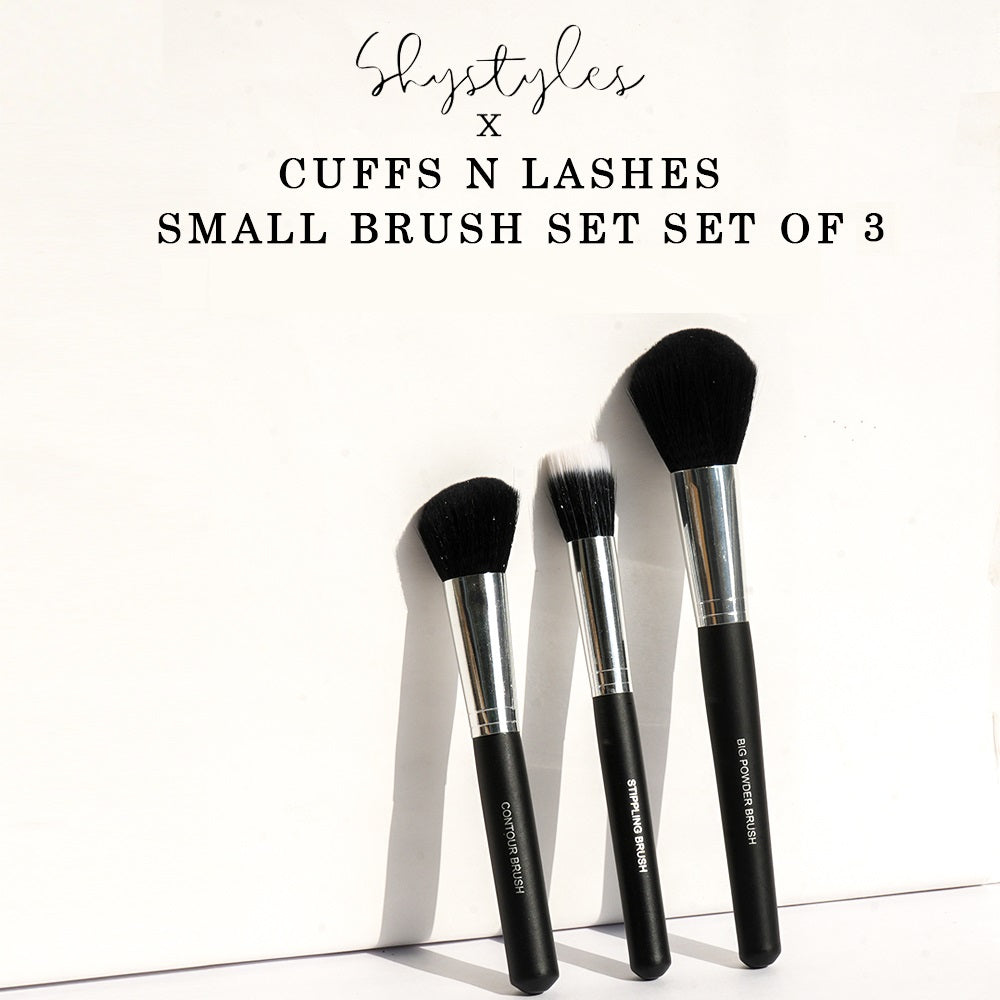 Cuffs N Lashes Shystyles Brush Set Of 3