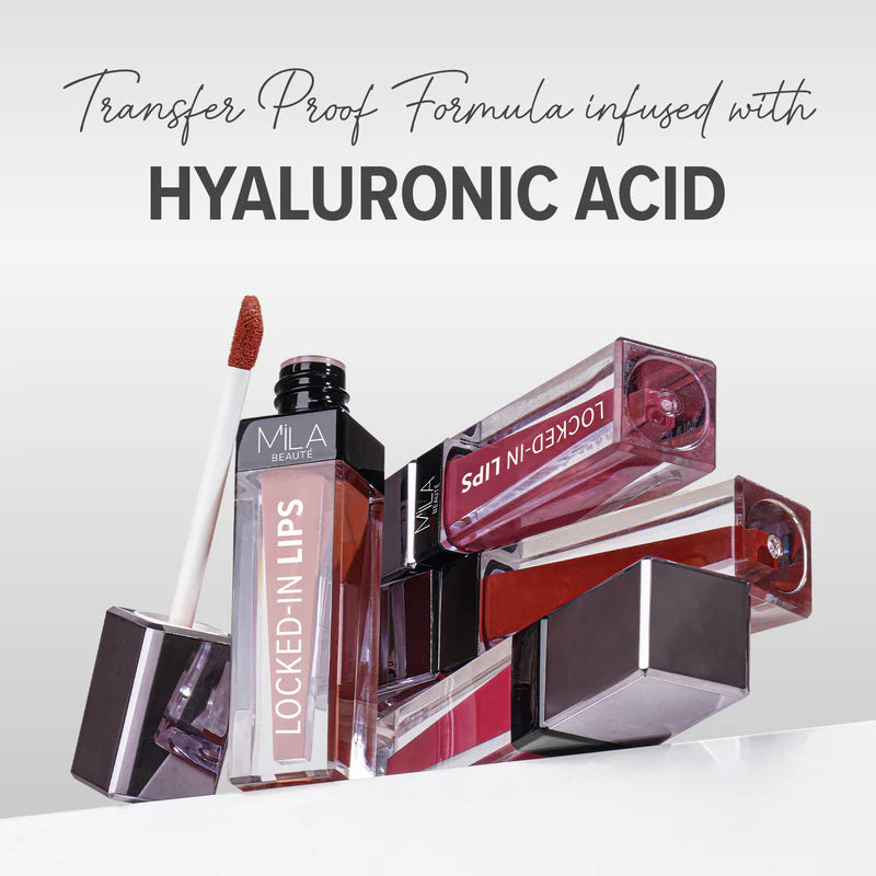 Mila Beaute 12Hr Non Transfer Locked-in Liquid Lipstick