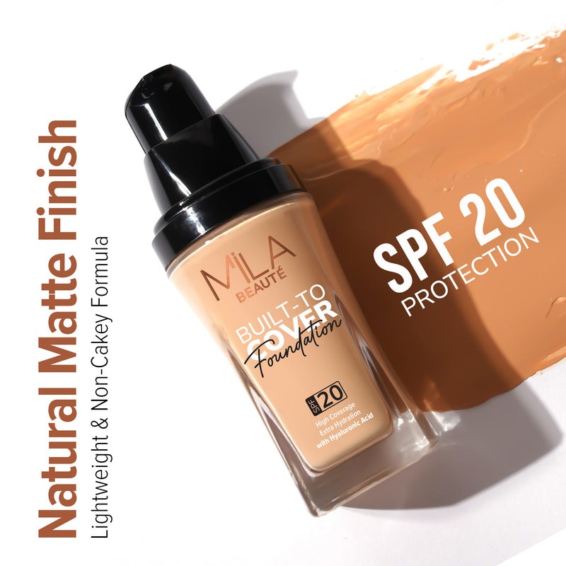 Mila Beaute Built to Cover Foundation