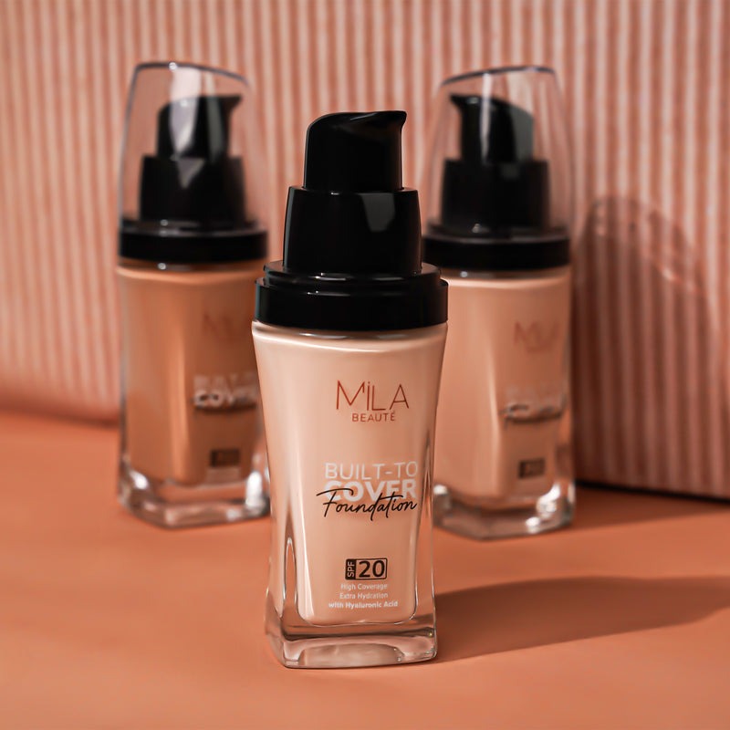 Mila Beaute Built to Cover Foundation