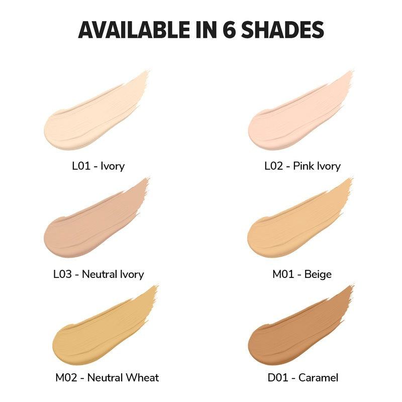 Mila Beaute Built to Cover Foundation