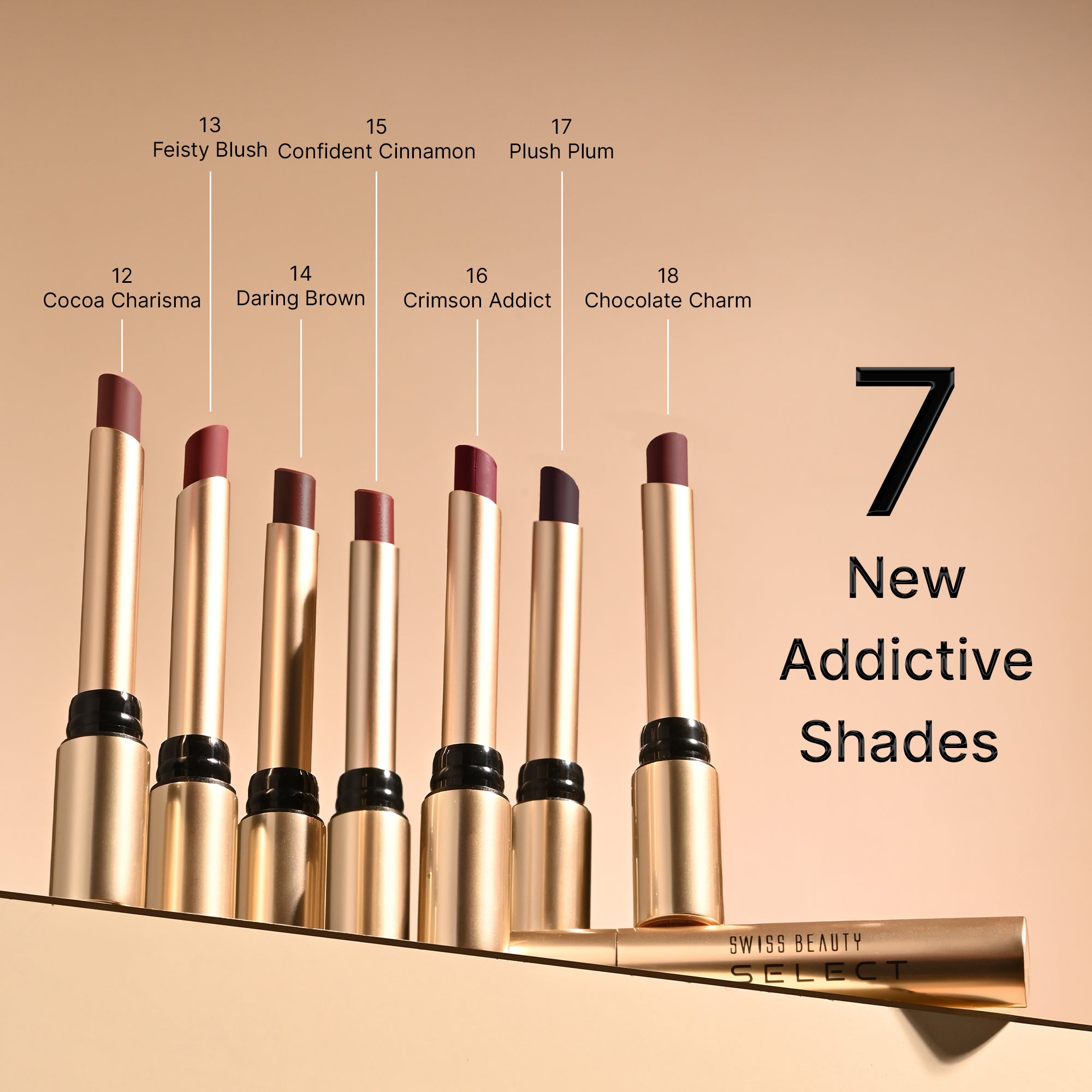 Swiss Beauty Select High On Shine Lipstick