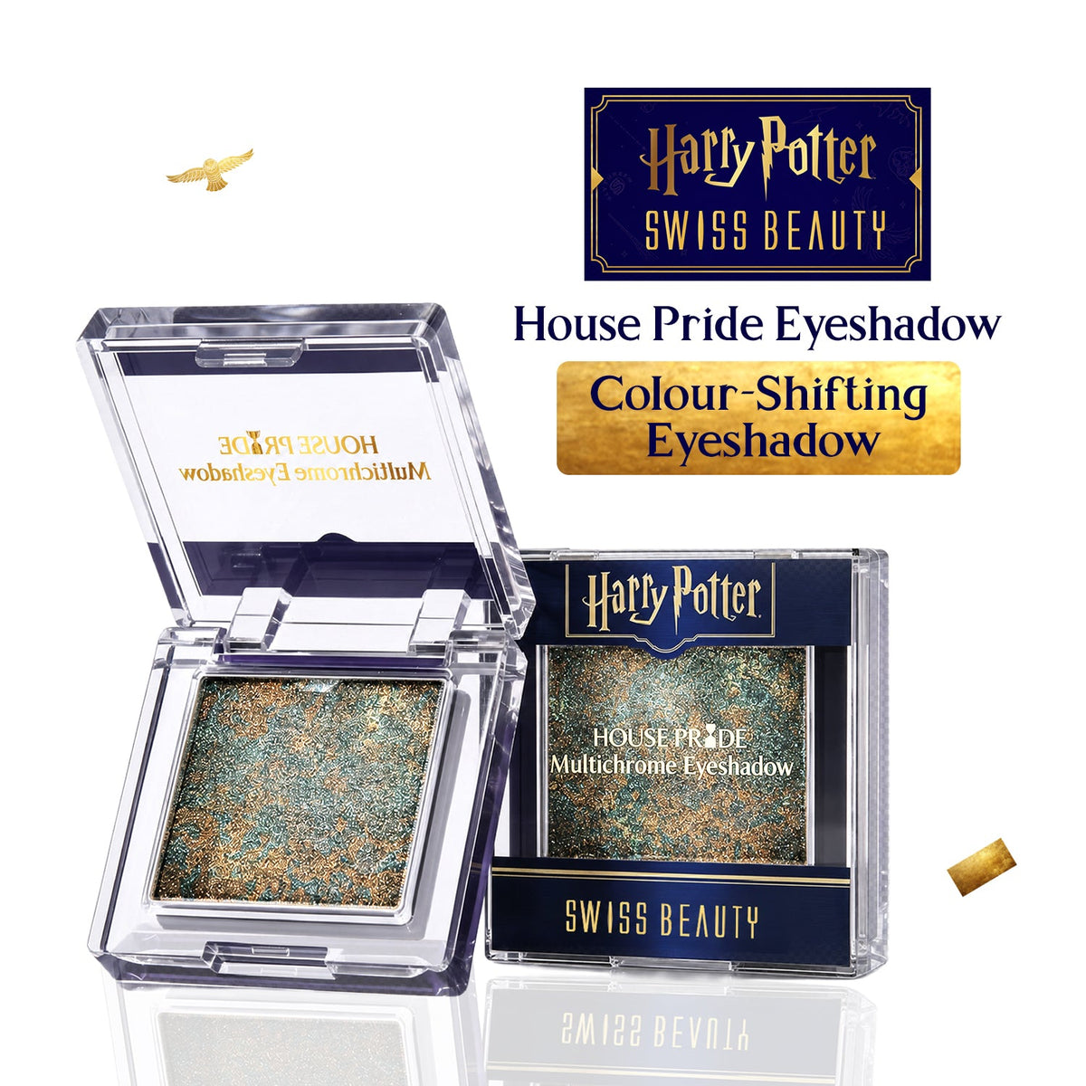 Swiss Beauty Gryffindor Red - House Pride Multichrome Eyeshadow - HP