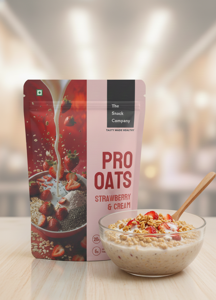 The Snack Company PRO OATS - Pack of 3 (60g)