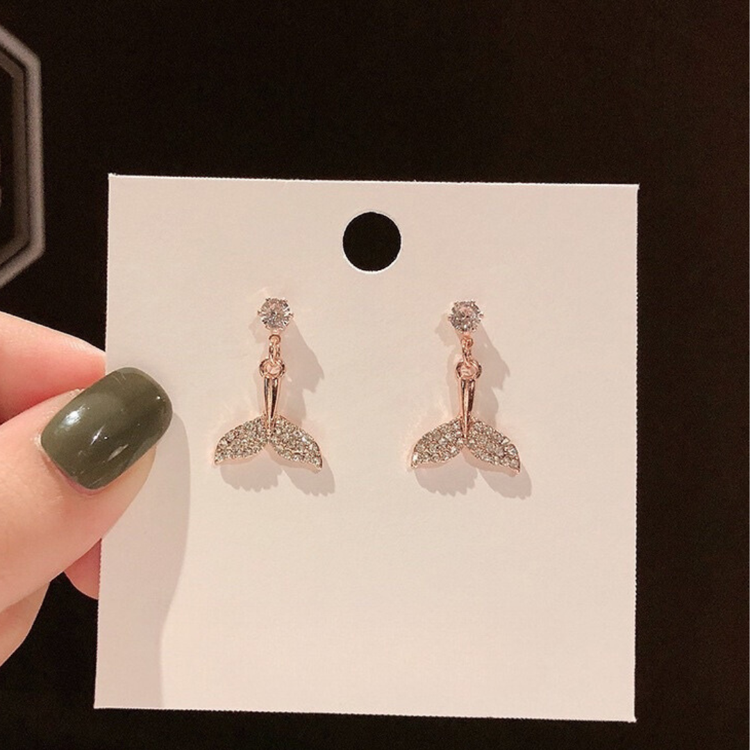 Salty The Little Mermaid Earrings