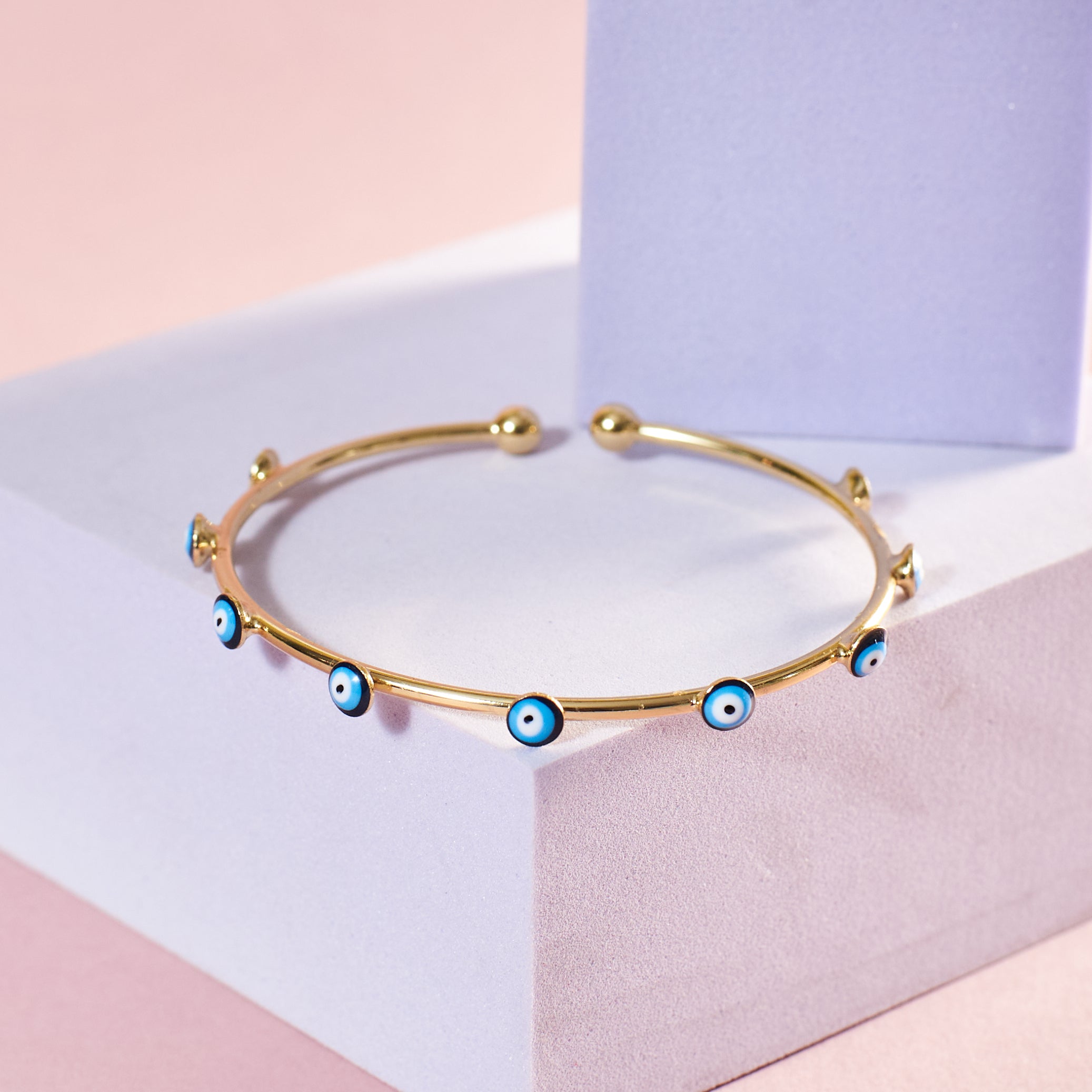 Salty Traditional Evil Eye Bangle