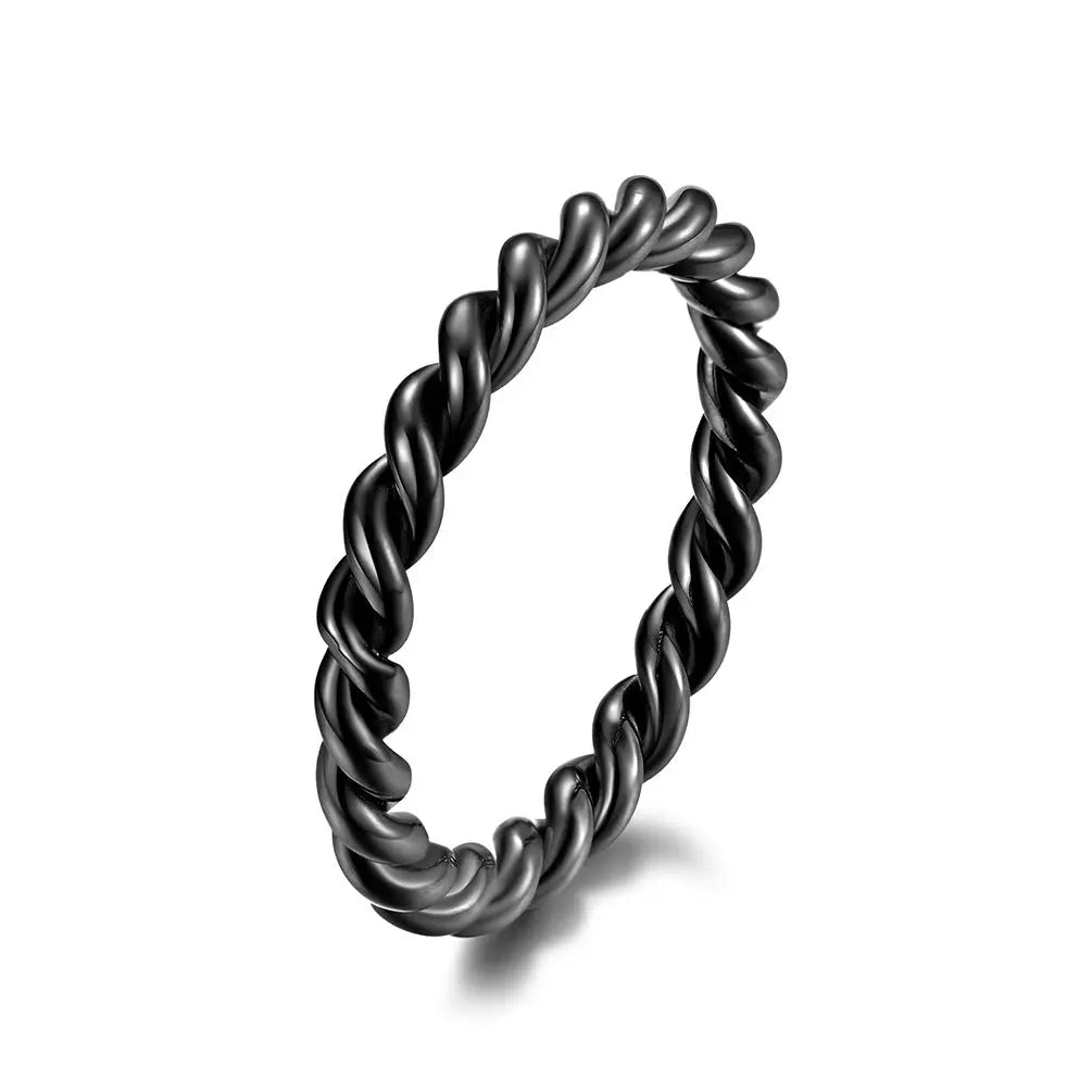Salty Twisted Minimal Band - Black