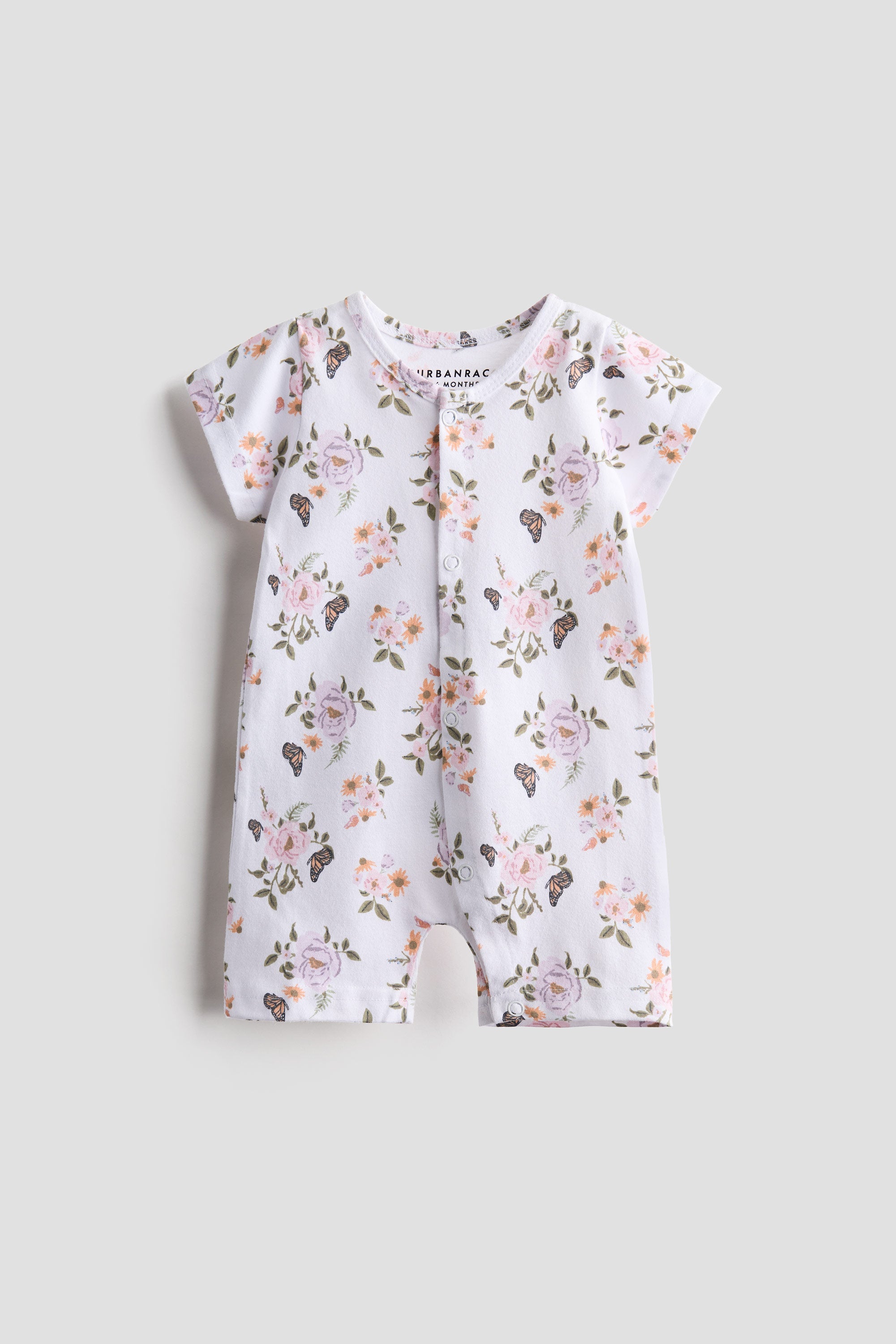 Urbanrac Floral Bouquet Half Romper