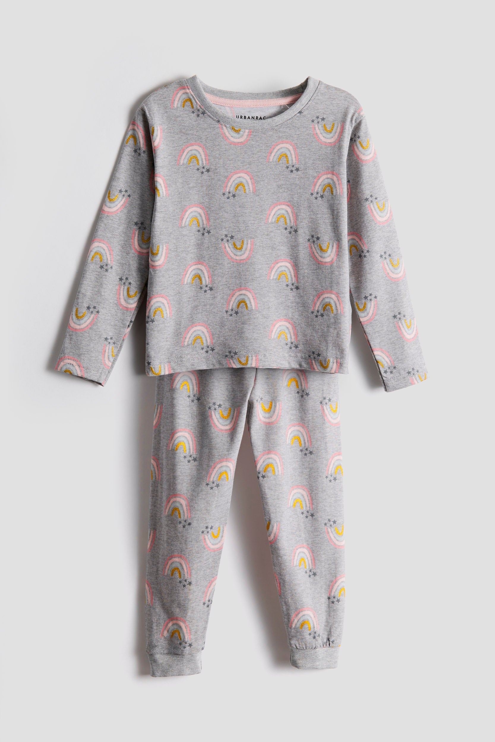 Urbanrac Pleasant Rainbow Print 100% Cotton Sleepwear/Pyjamas