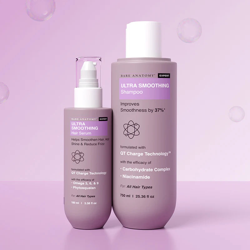 Bare Anatomy Ultra Smoothing Shampoo & Serum Combo