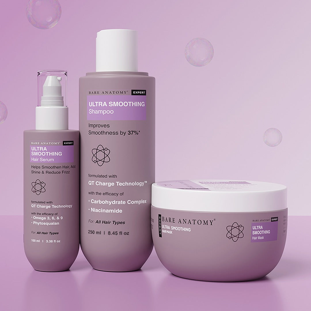 Bare Anatomy Ultra Smoothing Kit - Mask, Shampoo & Serum