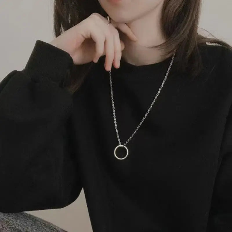Salty Unity Loop Silver Chain