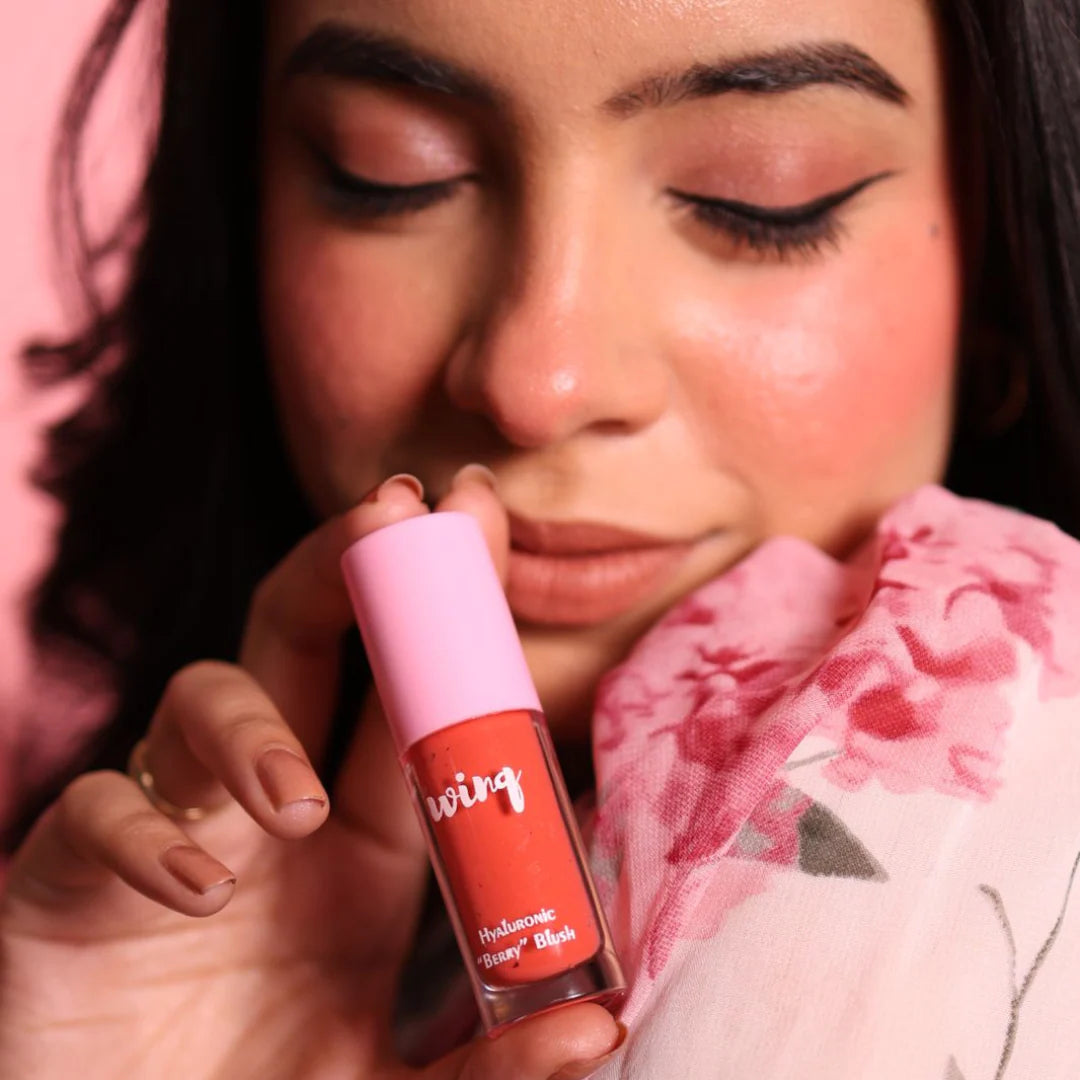 Winq Cosmetics Combo of 3 Blushes (Flirty, Berry, Candy) + Free Gift