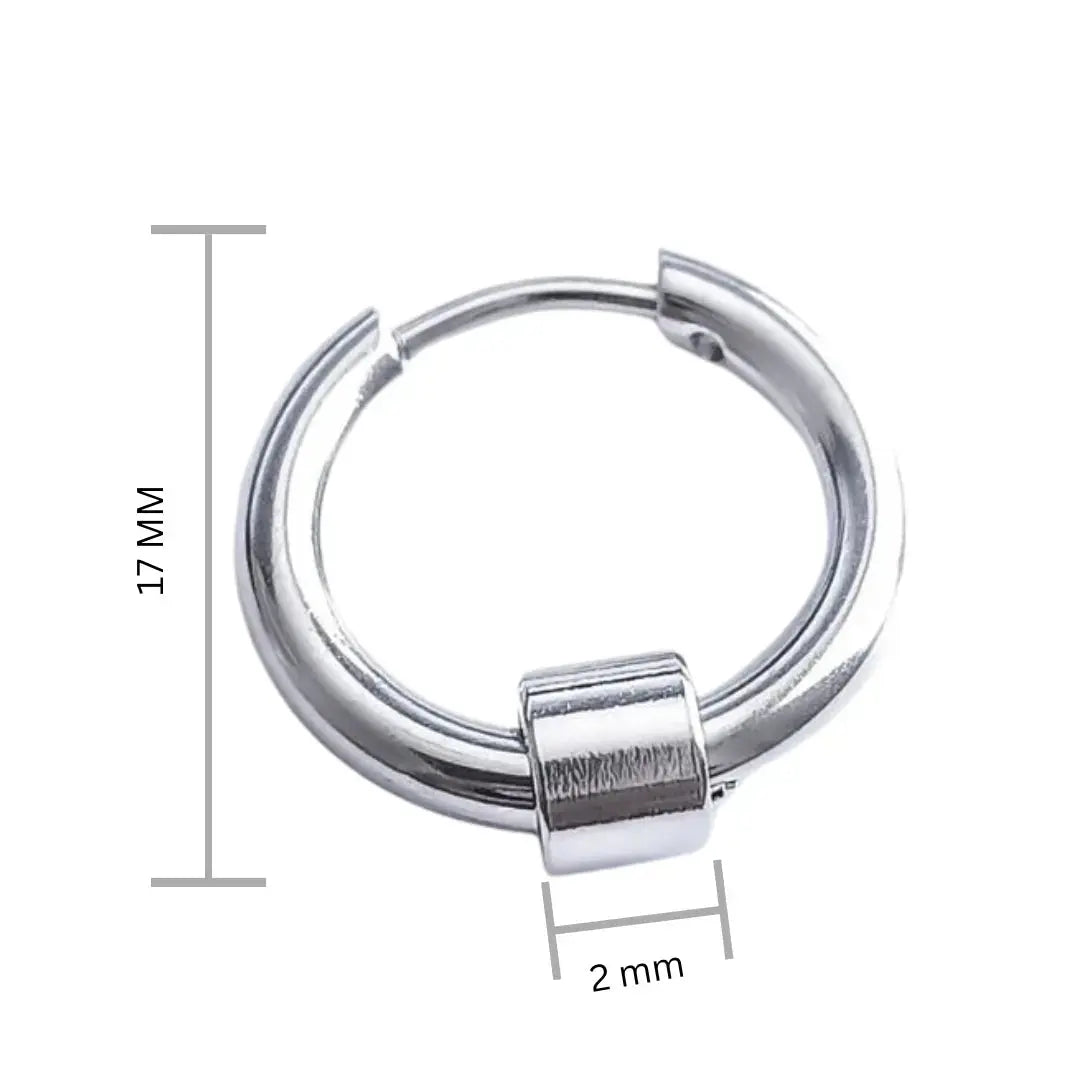 Salty Valor Silver Earring (1 Side)