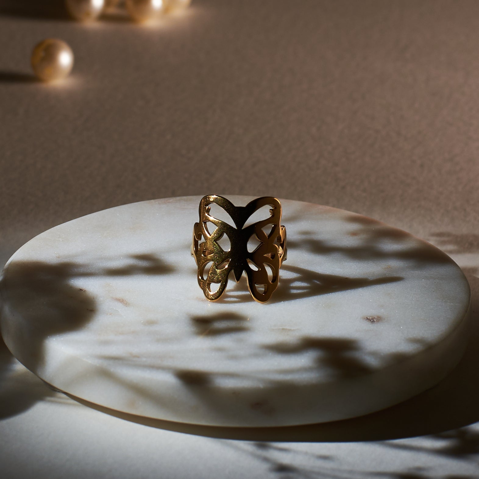 Salty Victorian Vow Ring