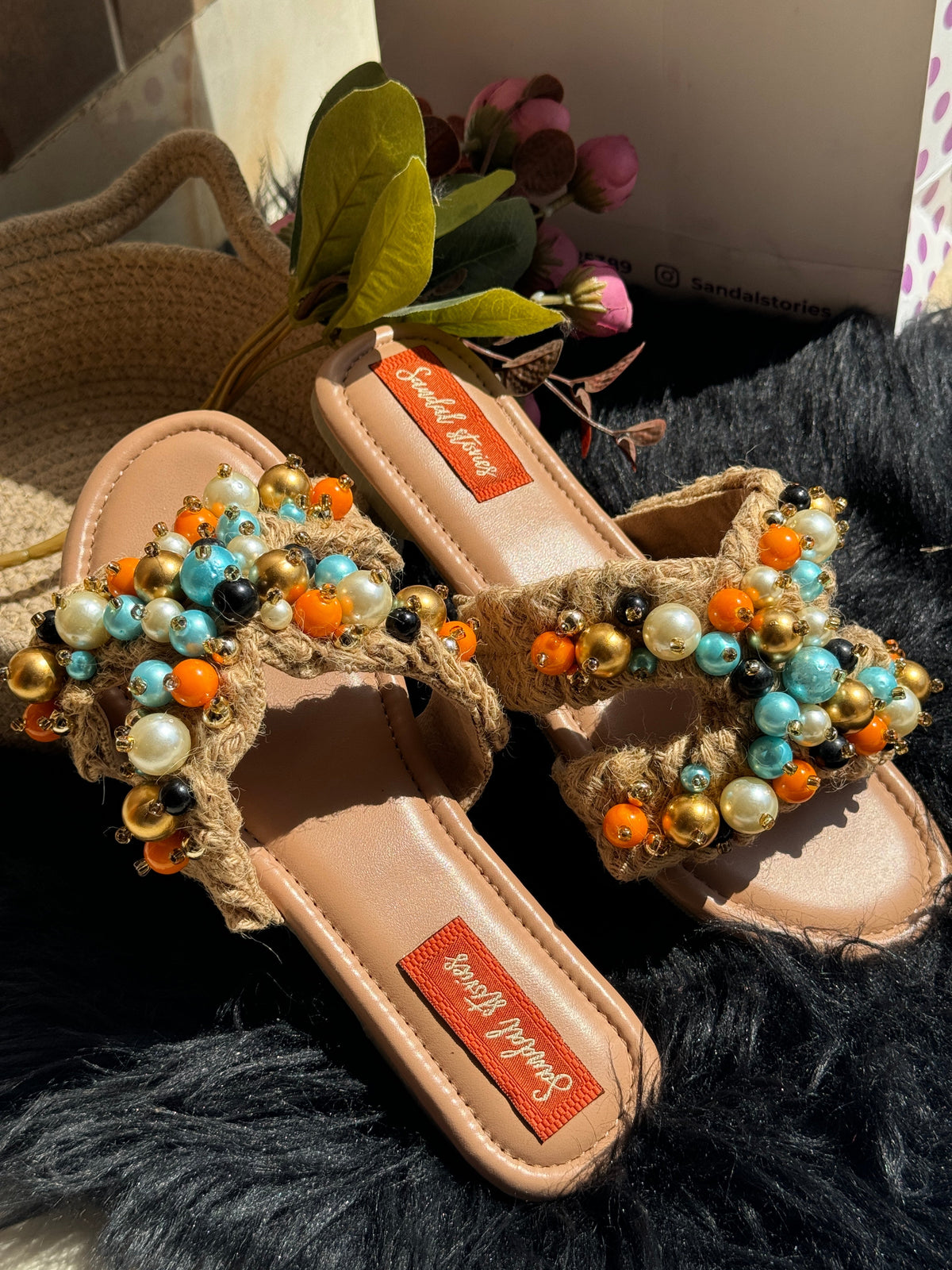 Sandal Stories Viral Holiday Sliders – Beachy Luxe Meets Boho Chic!