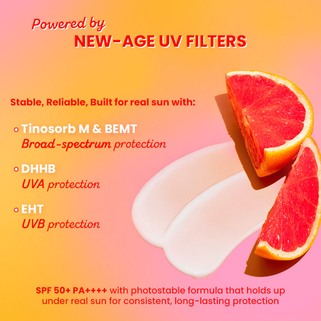 Dot & Key Vitamin C + E Sunscreen, IN-VIVO Tested SPF 50+ PA++++ - 50g