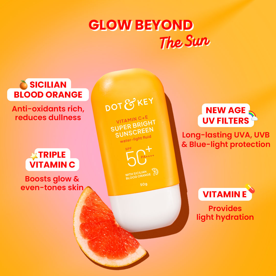 Dot & Key Vitamin C + E Sunscreen IN-VIVO Tested SPF 50+ PA++++