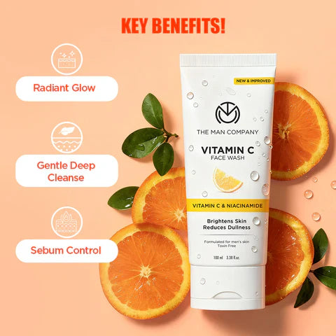 The Man Company Vitamin C Face Wash - 100ml