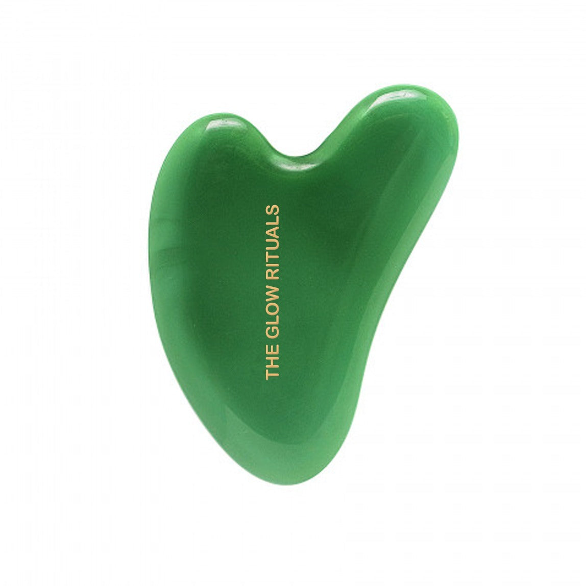 The glow rituals Jade Stone Original Gua Sha For Facial Massage ( For Face)