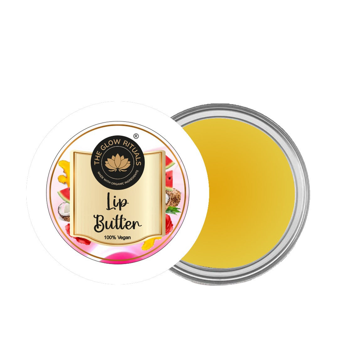 The glow rituals Lip Butter For Dry And Pigented Lips - 8g