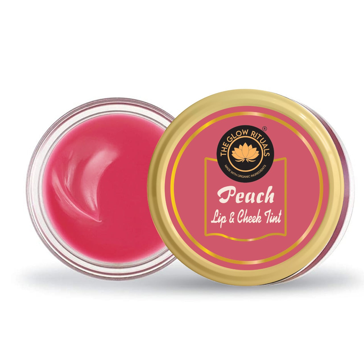 The glow rituals Peach Lip & Cheek Tint - 8g