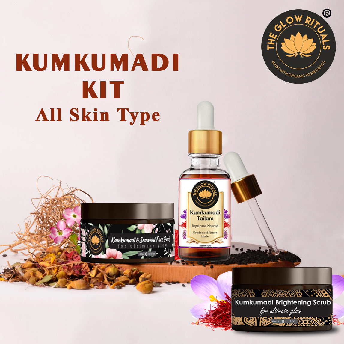 The glow rituals Kumkumadi Kit (All Skin Type )