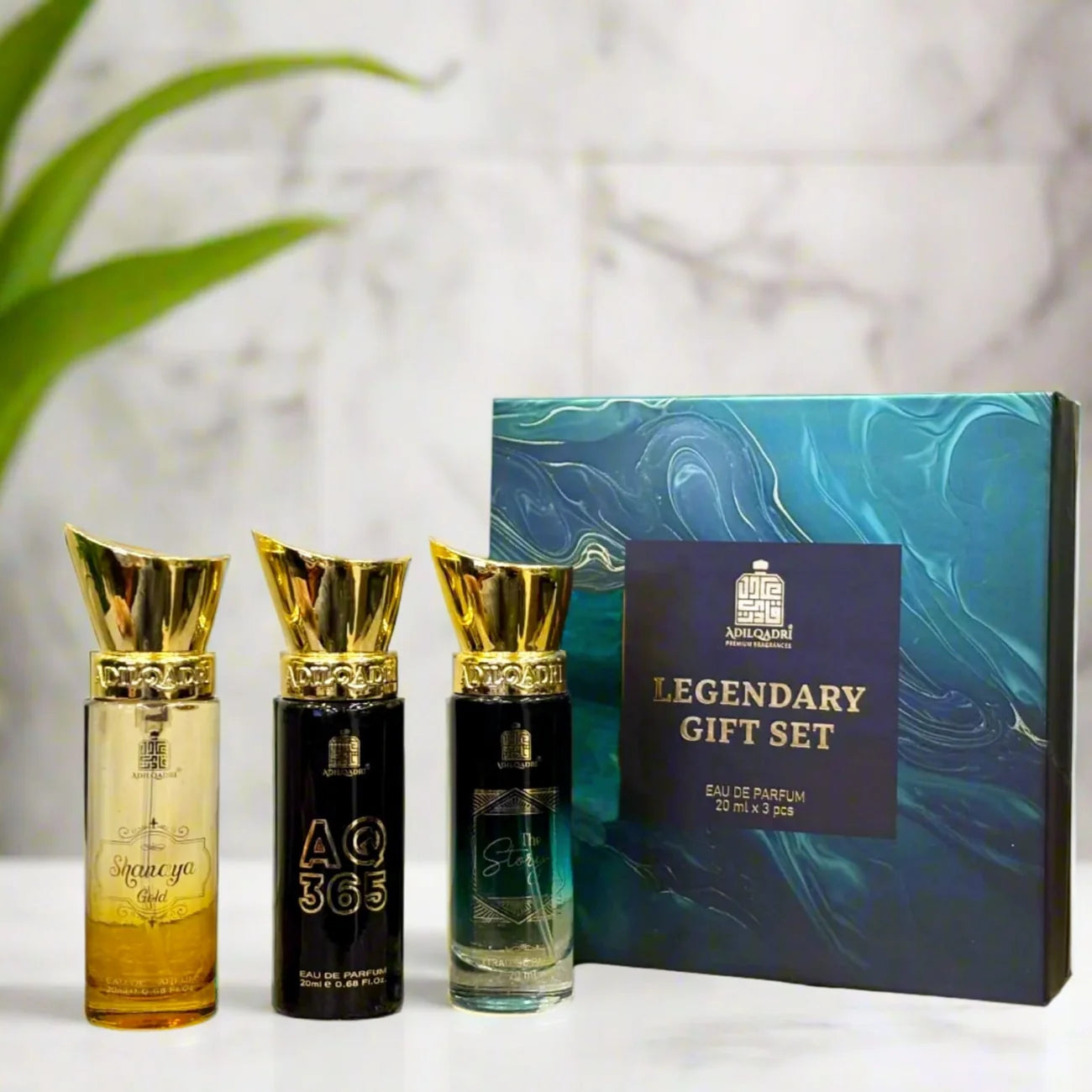 AdilQadri Legendary Gift Set 3 Pcs Set of Premium Perfume Spray