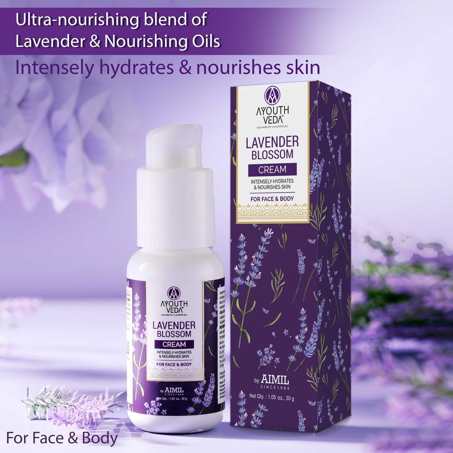 Ayouthveda Lavender Blossom Cream
